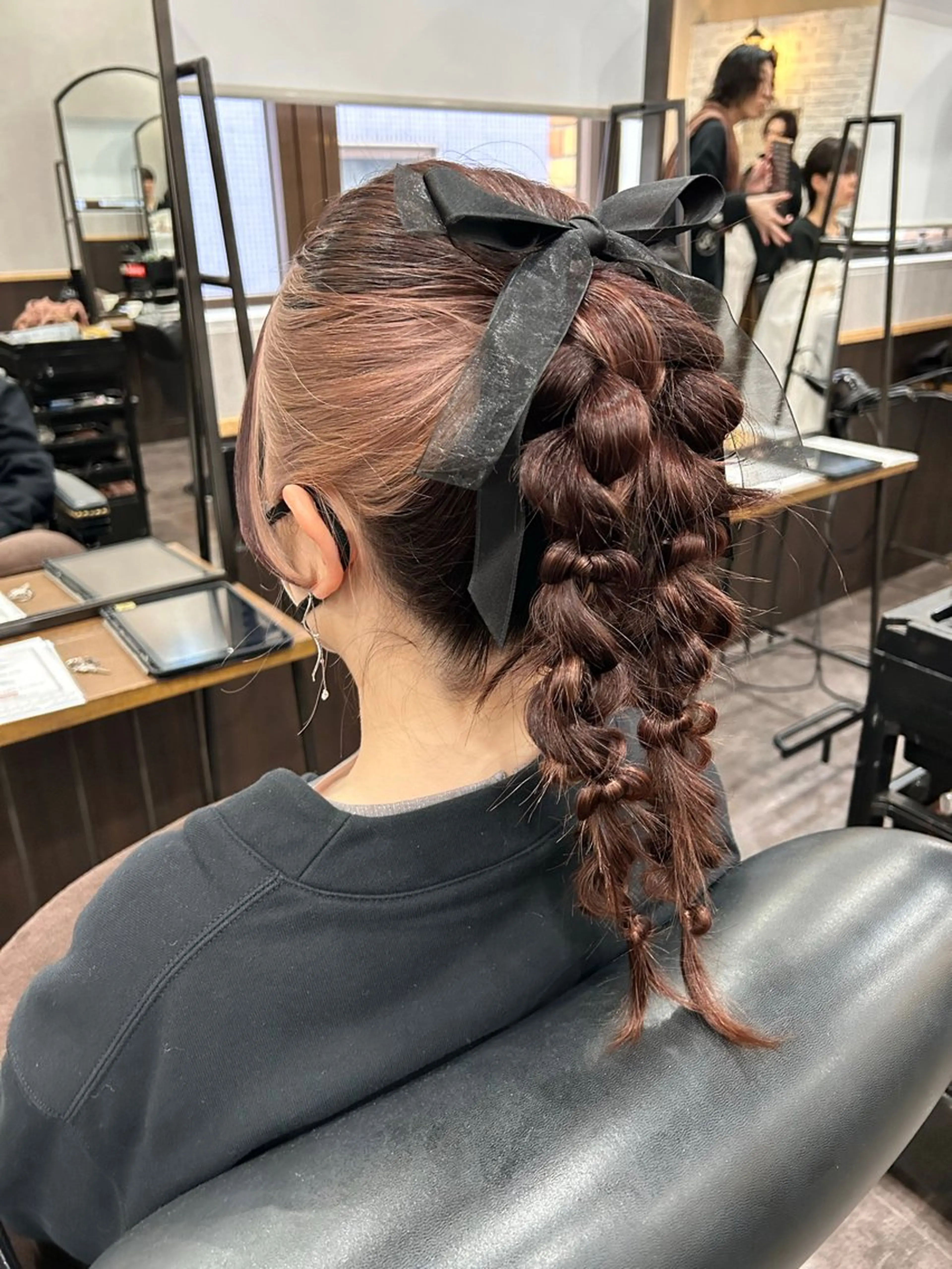 ロング ヘアアレンジ ヘアセット 🦄🩵YUNA 🩵🦄のヘアスタイル