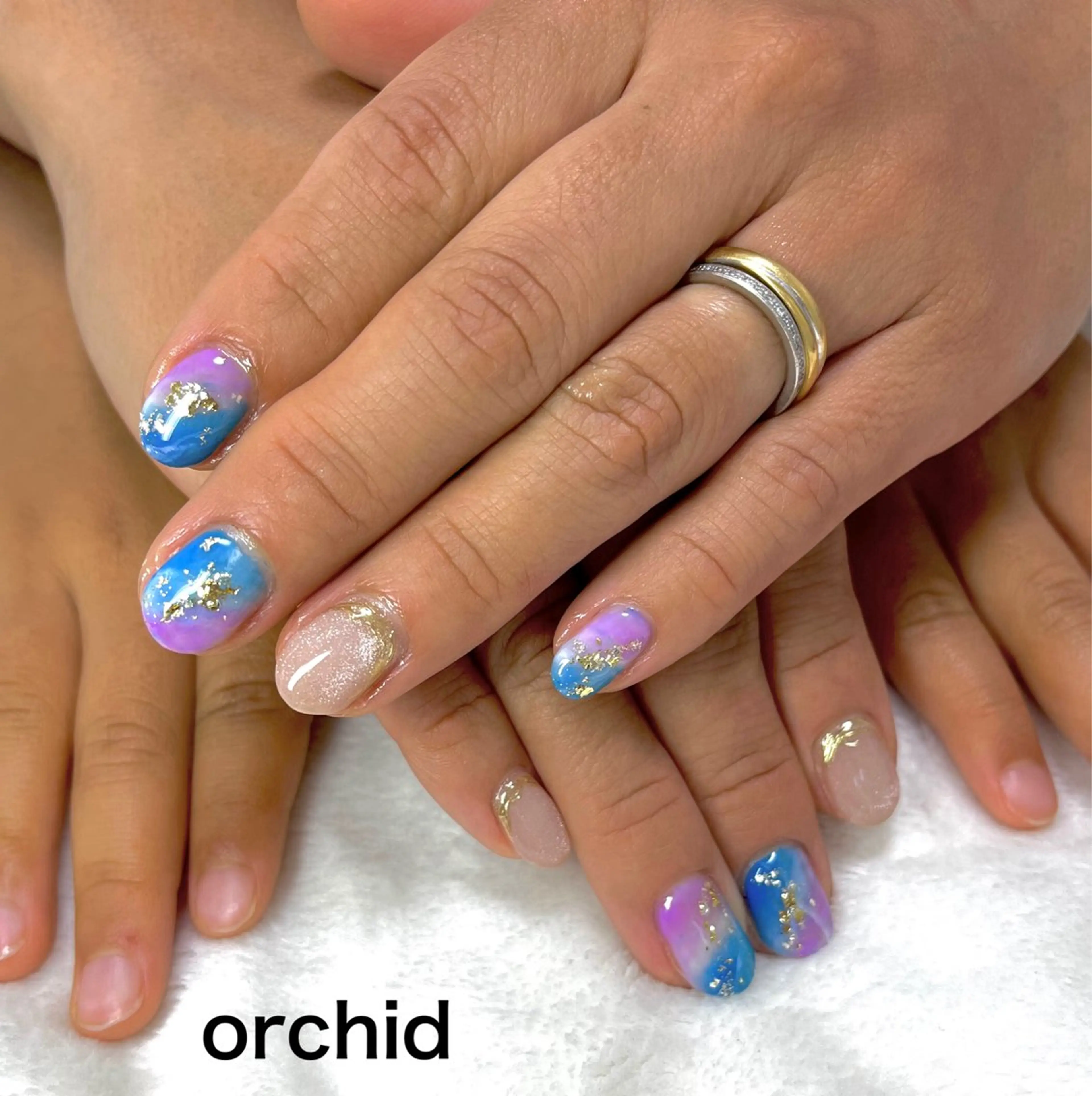 ネイル orchid ♡オーキッドのネイルデザイン