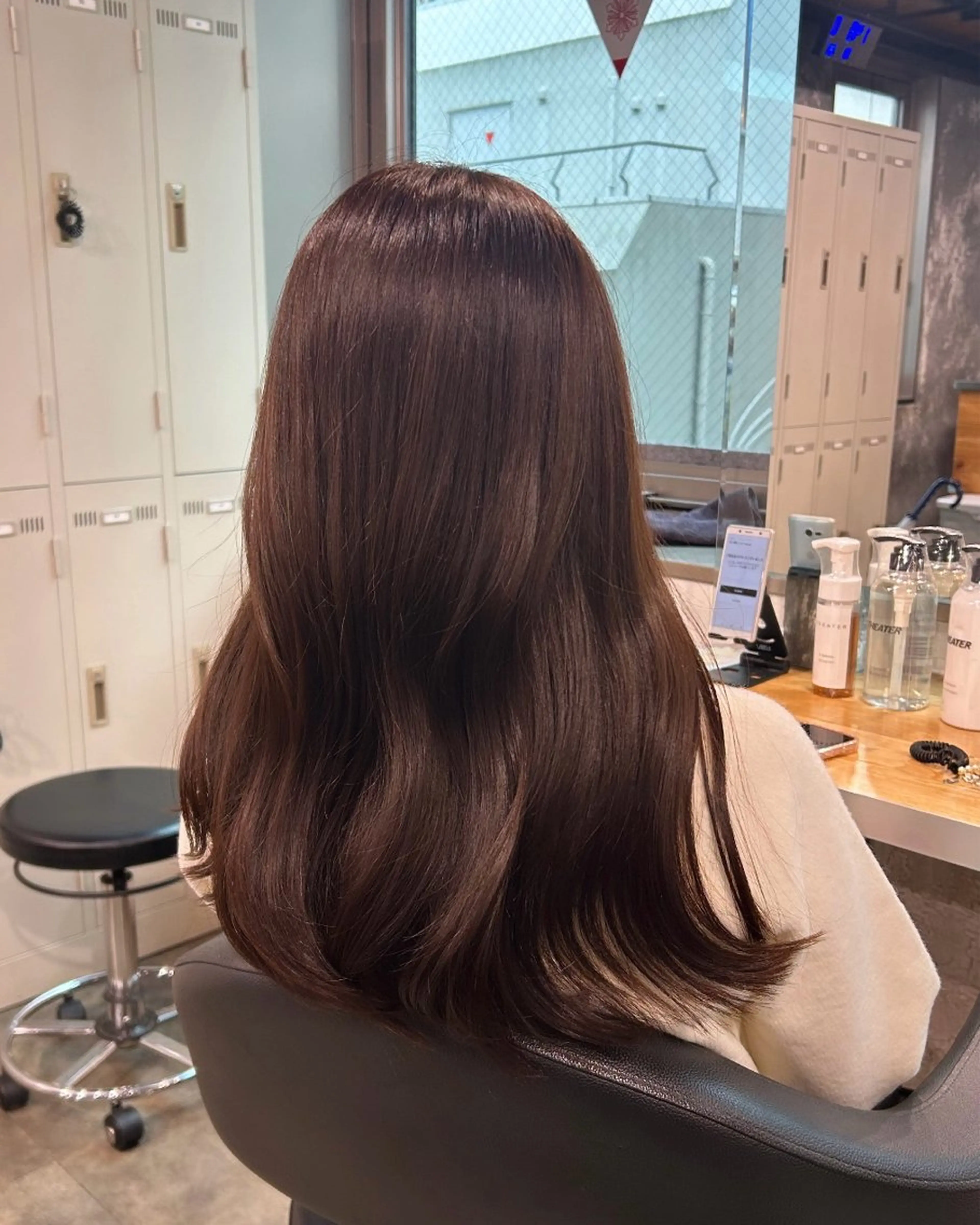 ロング カラー IS所属・横浜美容室/透明感 カラー/レイヤーのヘアスタイル