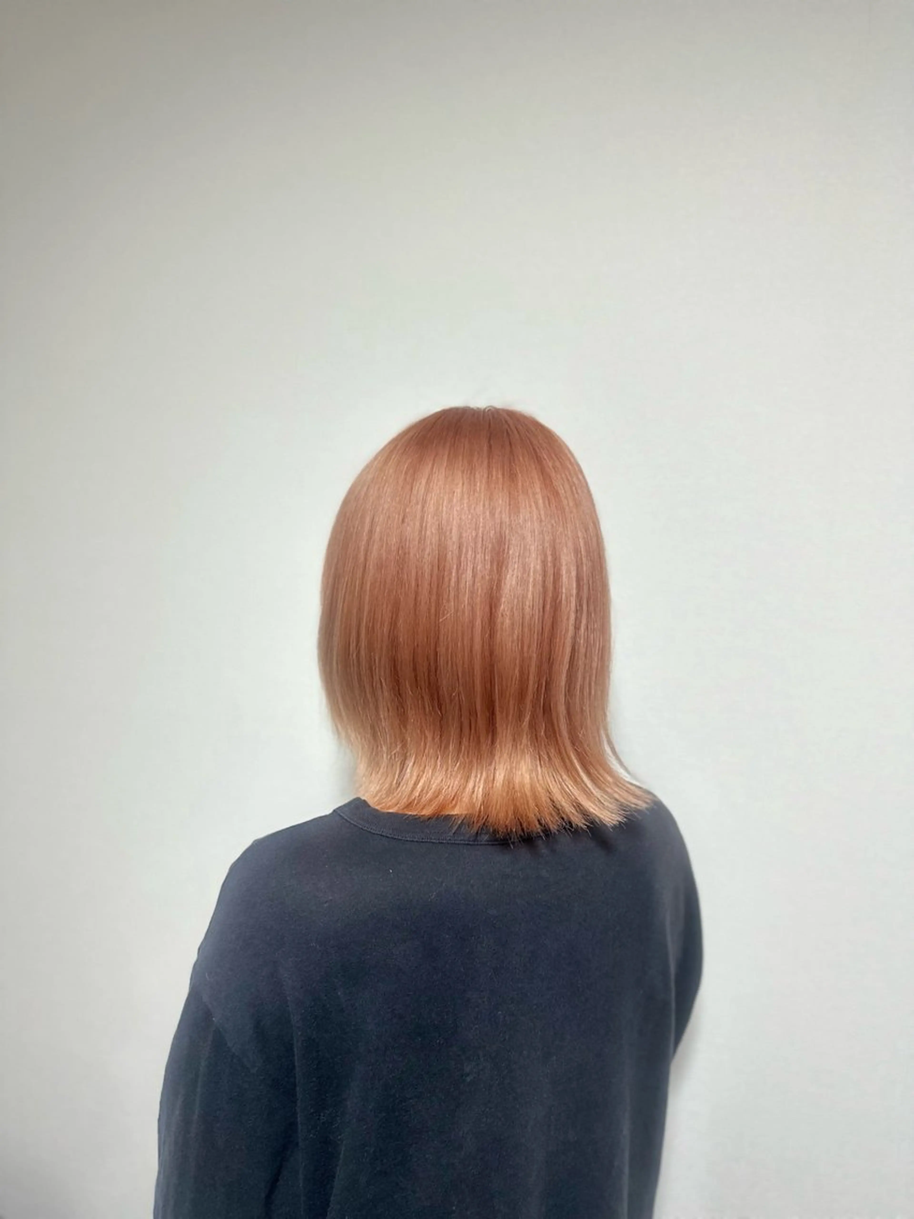 ミディアム カラー ベージュカラー オレンジ オレンジベージュ ヘアカラー トリートメント ヘッドスパ ヘアセット ROIS渋谷【ロイス】所属・高橋大樹/グレージュ /ベージュ/美髪のヘアスタイル