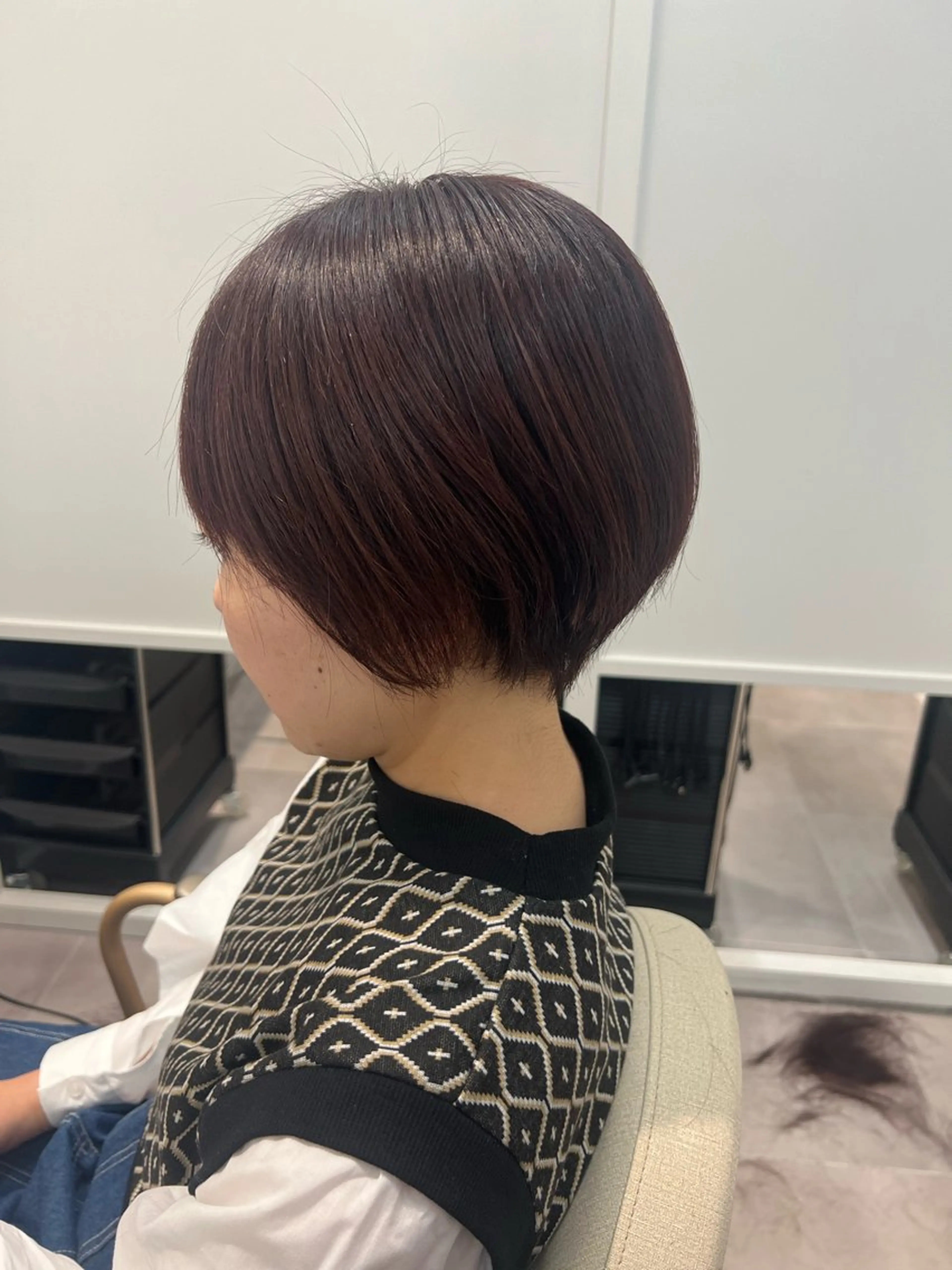 ショート みう/仙台/暖色/ 艶髪/顔周りカット/のヘアスタイル