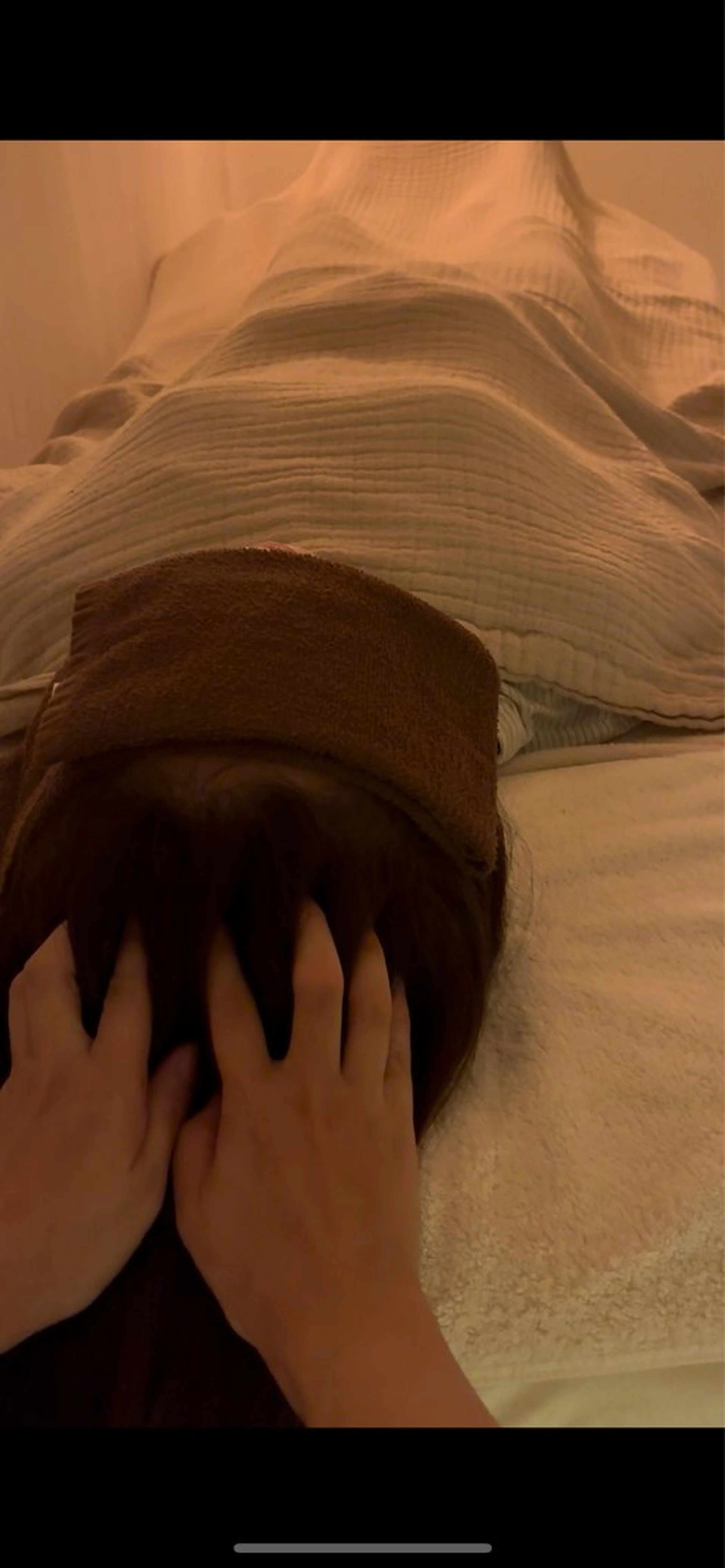 眠れる体を育てる温活ケアよもぎ蒸し・ドライヘッド80分の写真