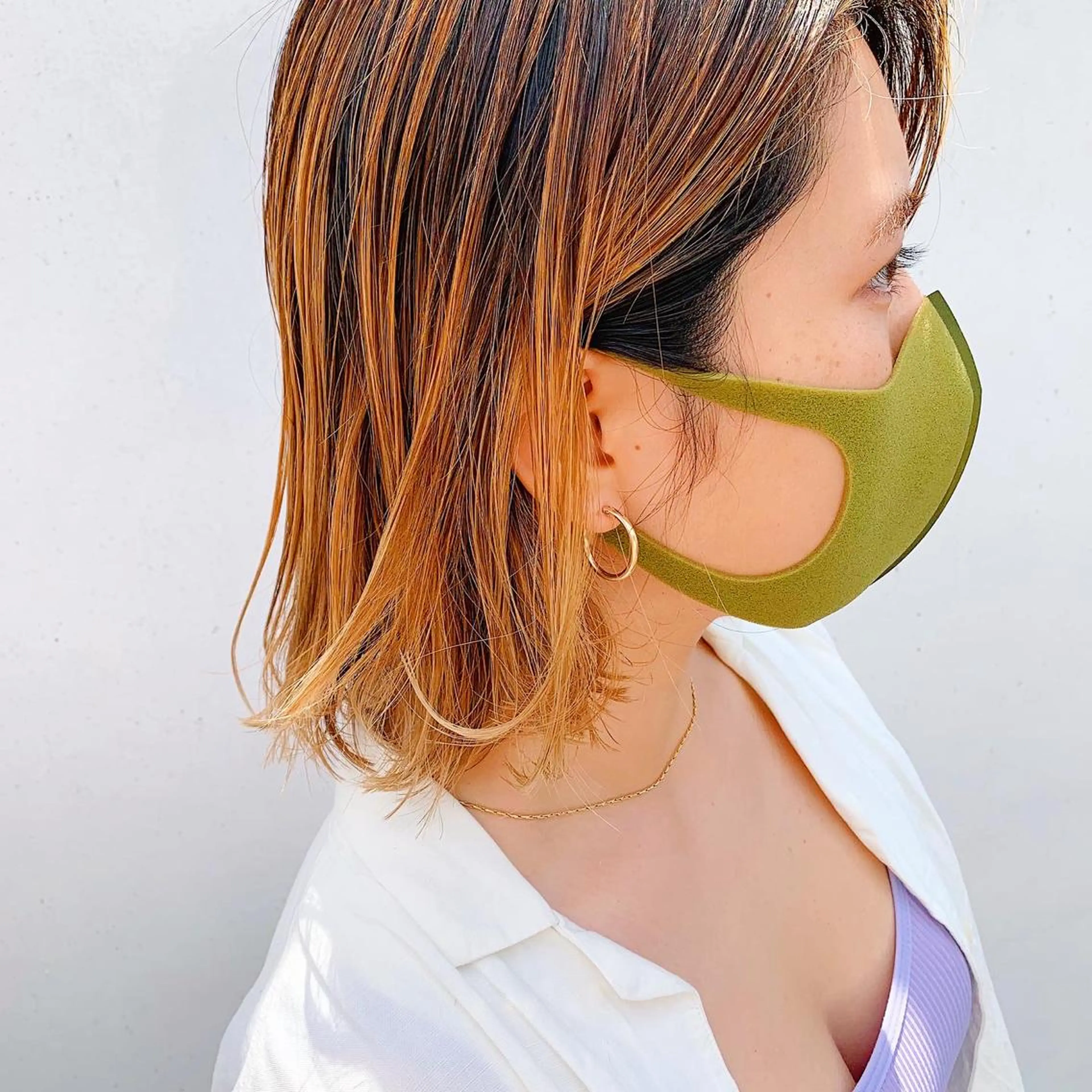 ショート カラー CODE.LINE所属・中川 竜誠のヘアスタイル