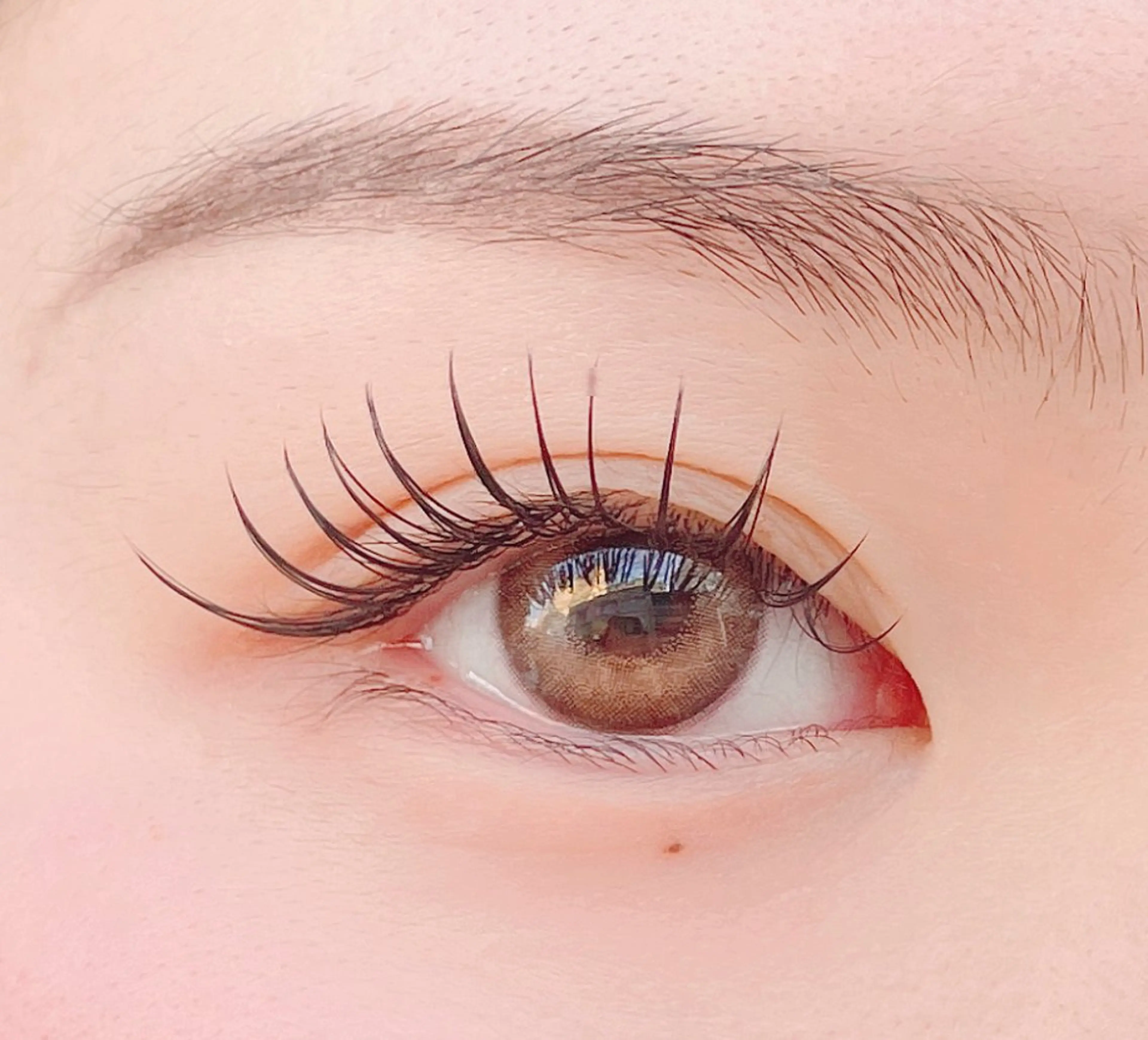 マツエク・マツパ 束感まつ毛 フラットラッシュ セーブル ワンホンマツエク eye salon ef まつげと眉毛の専門店所属・eye salon ef  オオツキのマツエク・マツパデザイン