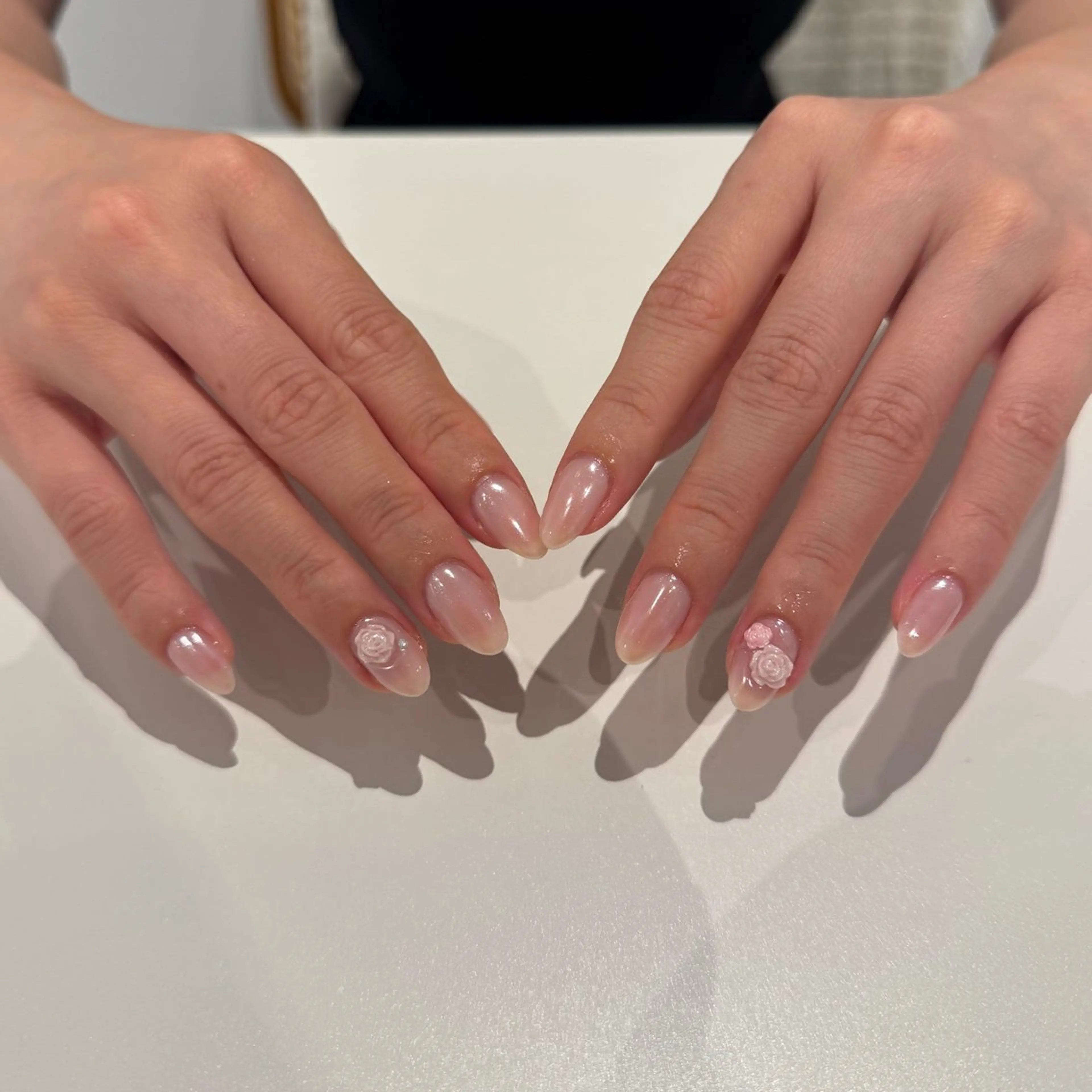 ネイル ミラーネイル melty 表参道 manoのネイルデザイン