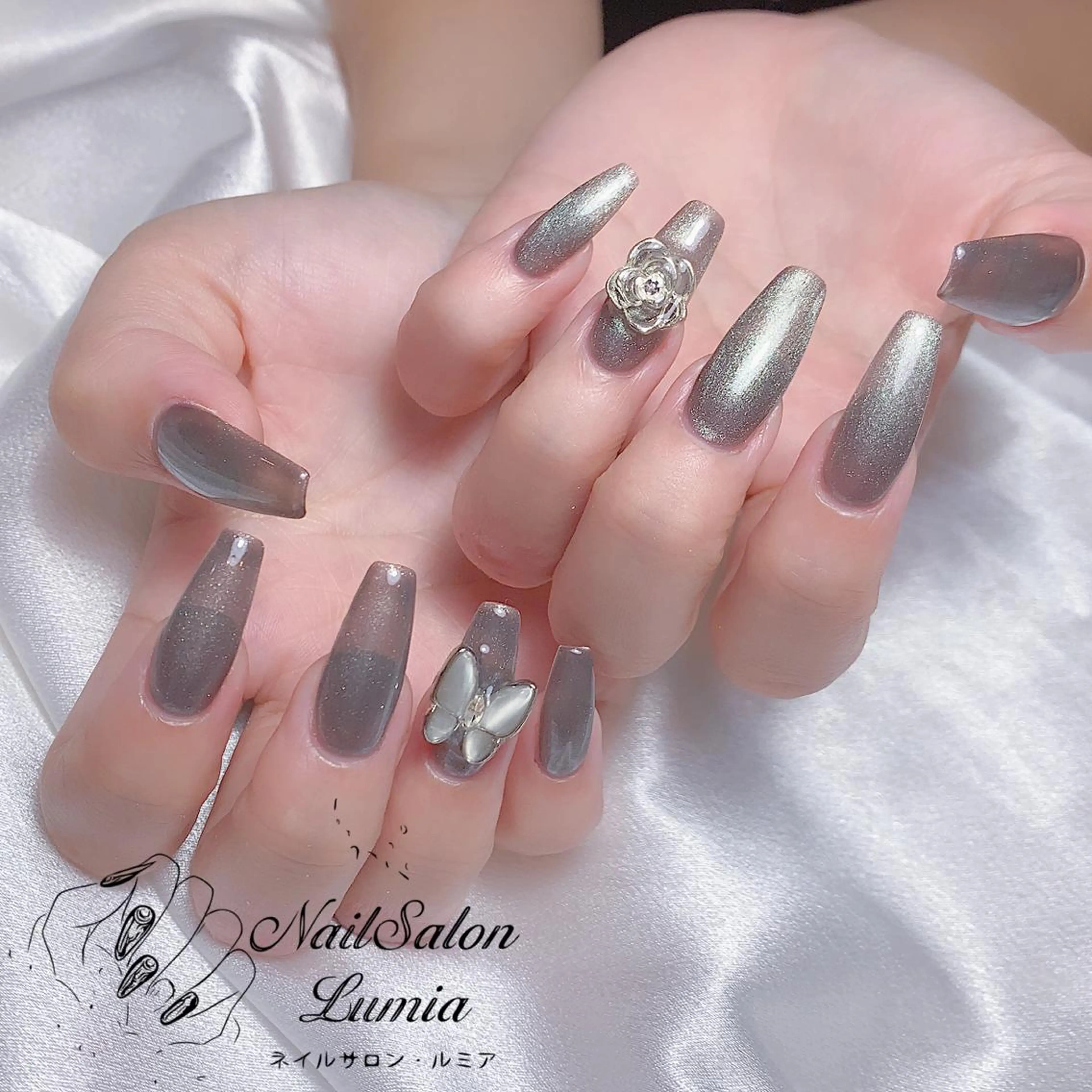 ネイル ハンドネイル ネイルサロン ルミア Lumia 店長のネイルデザイン