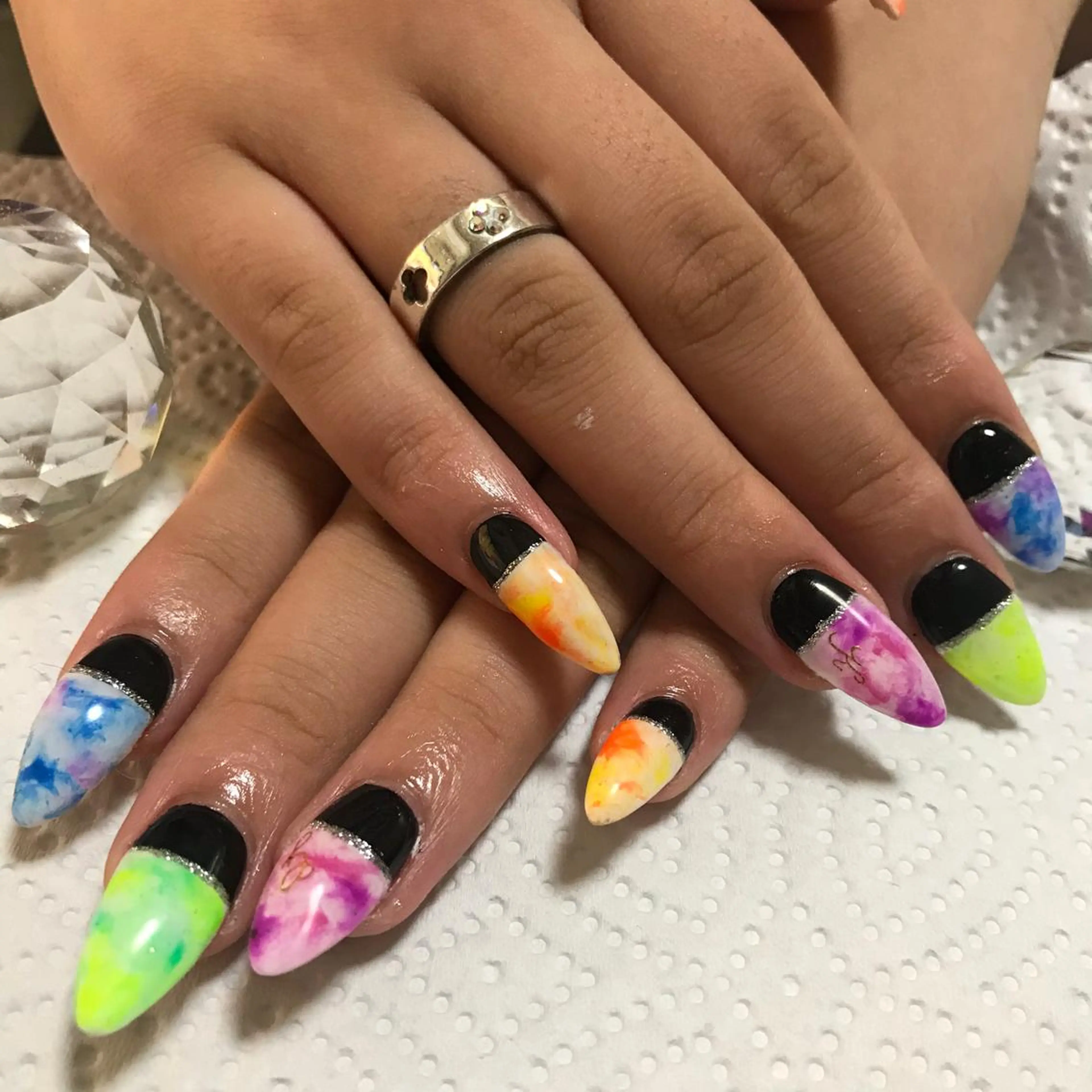 ネイル 🌙🫧CHARME (RUKA)🦋🫧のネイルデザイン