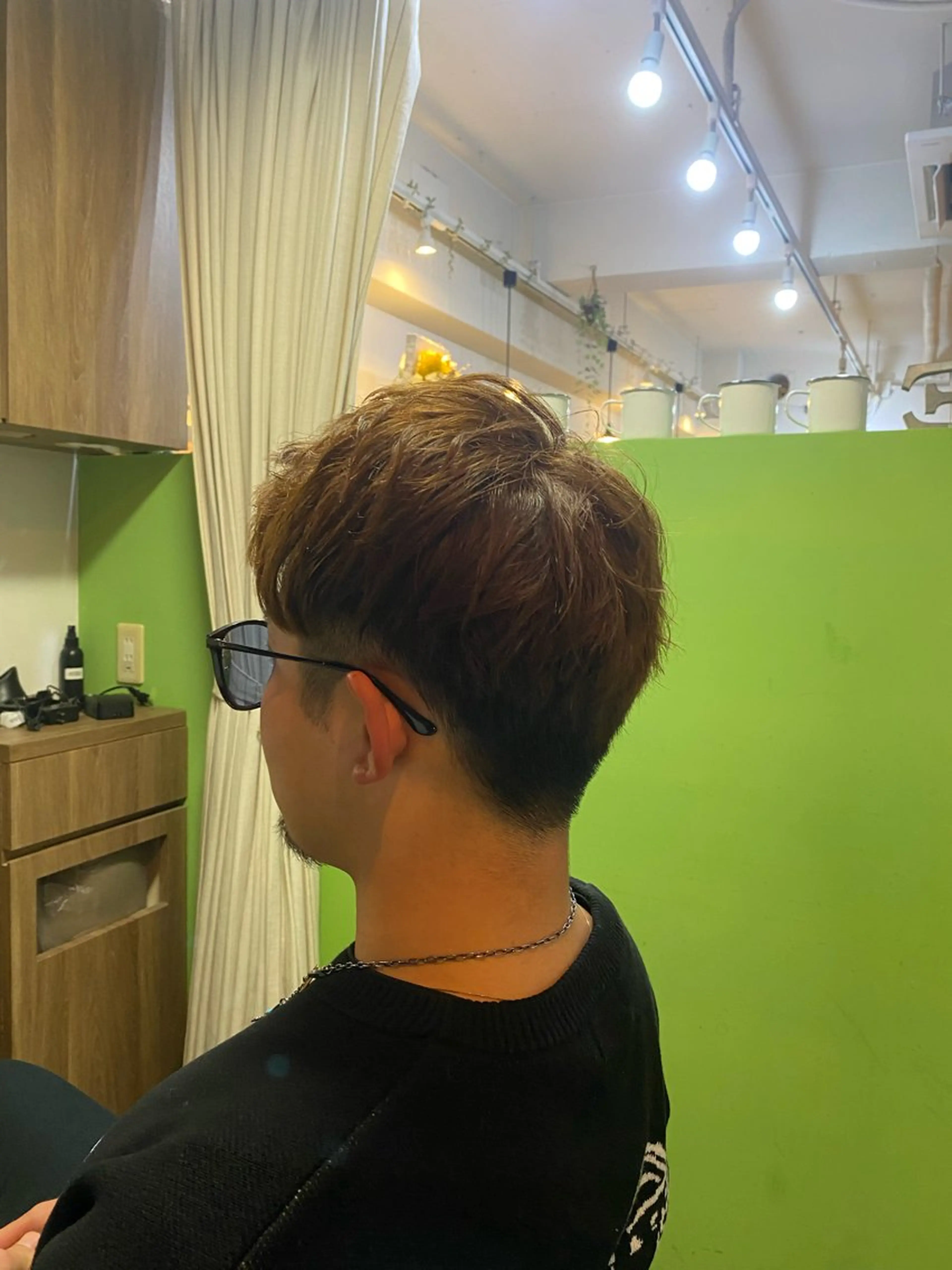 ヘアアレンジ メンズ 刈り上げ カット メンズ特化 エシカル　松原大将のヘアスタイル