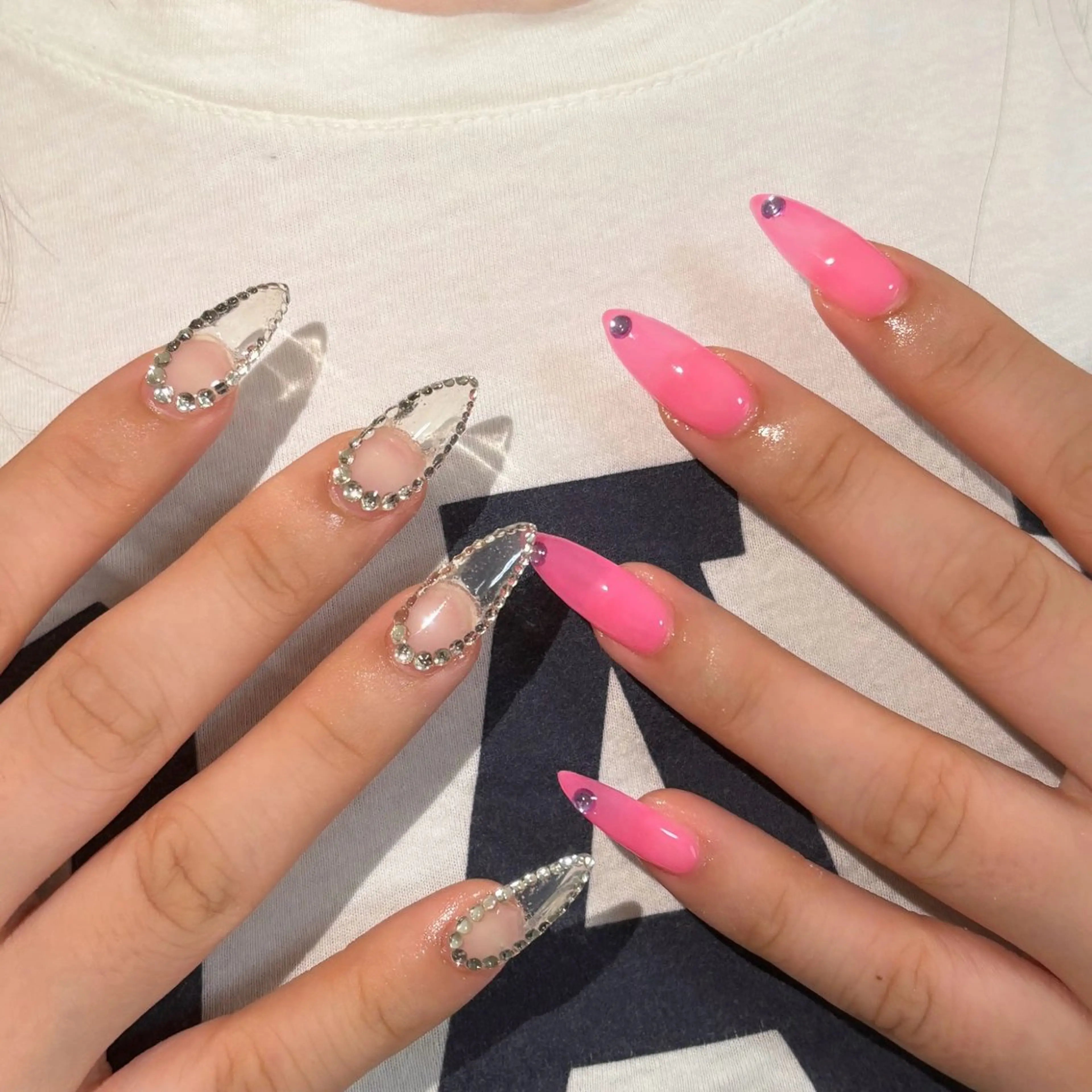 ネイル ハンドネイル フットネイル 直方市ネイルサロン minuitのネイルデザイン