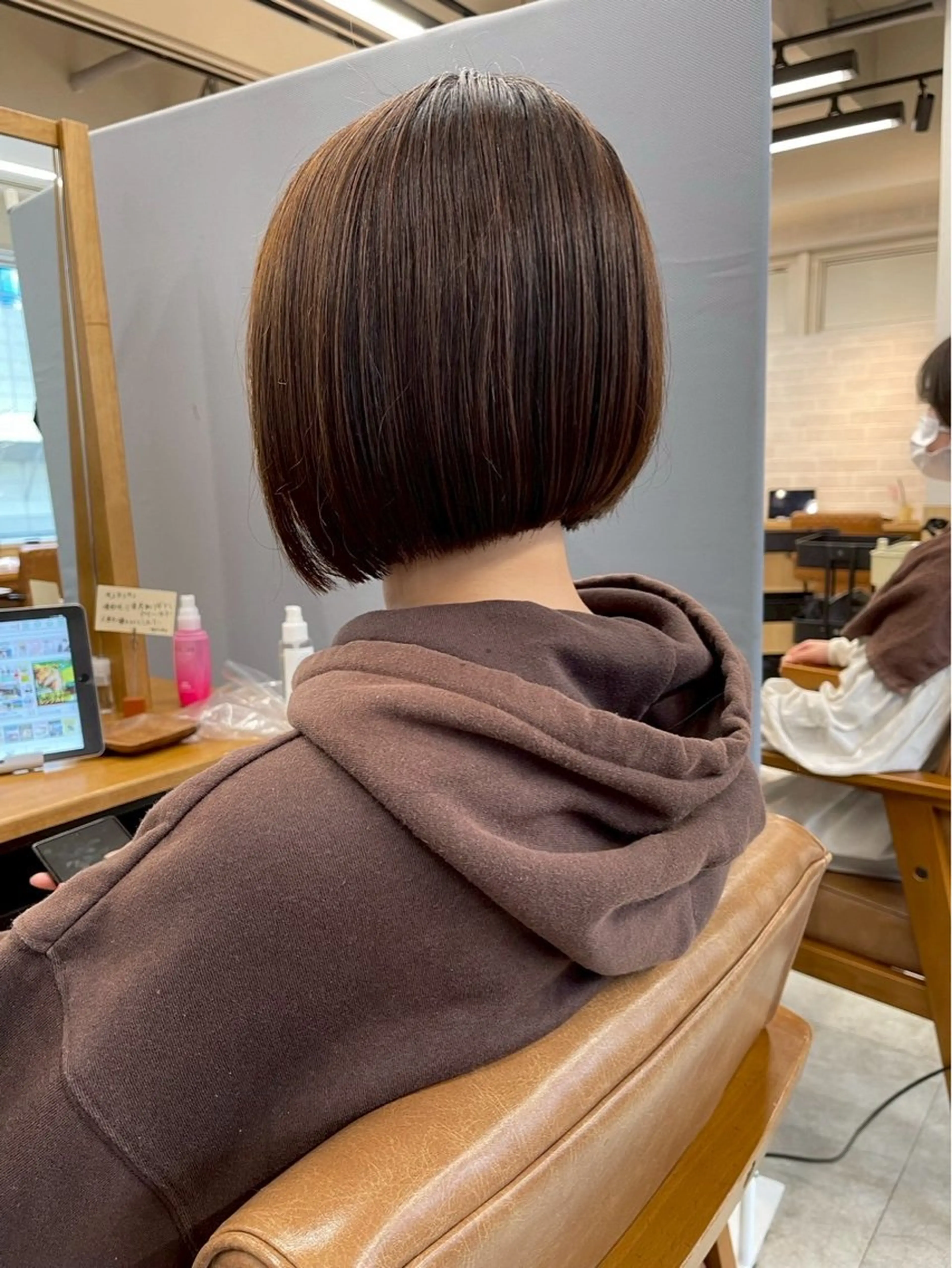 ショート ボブ ✨当日予約OK✨ボブ /透明感カラー/莉未のヘアスタイル