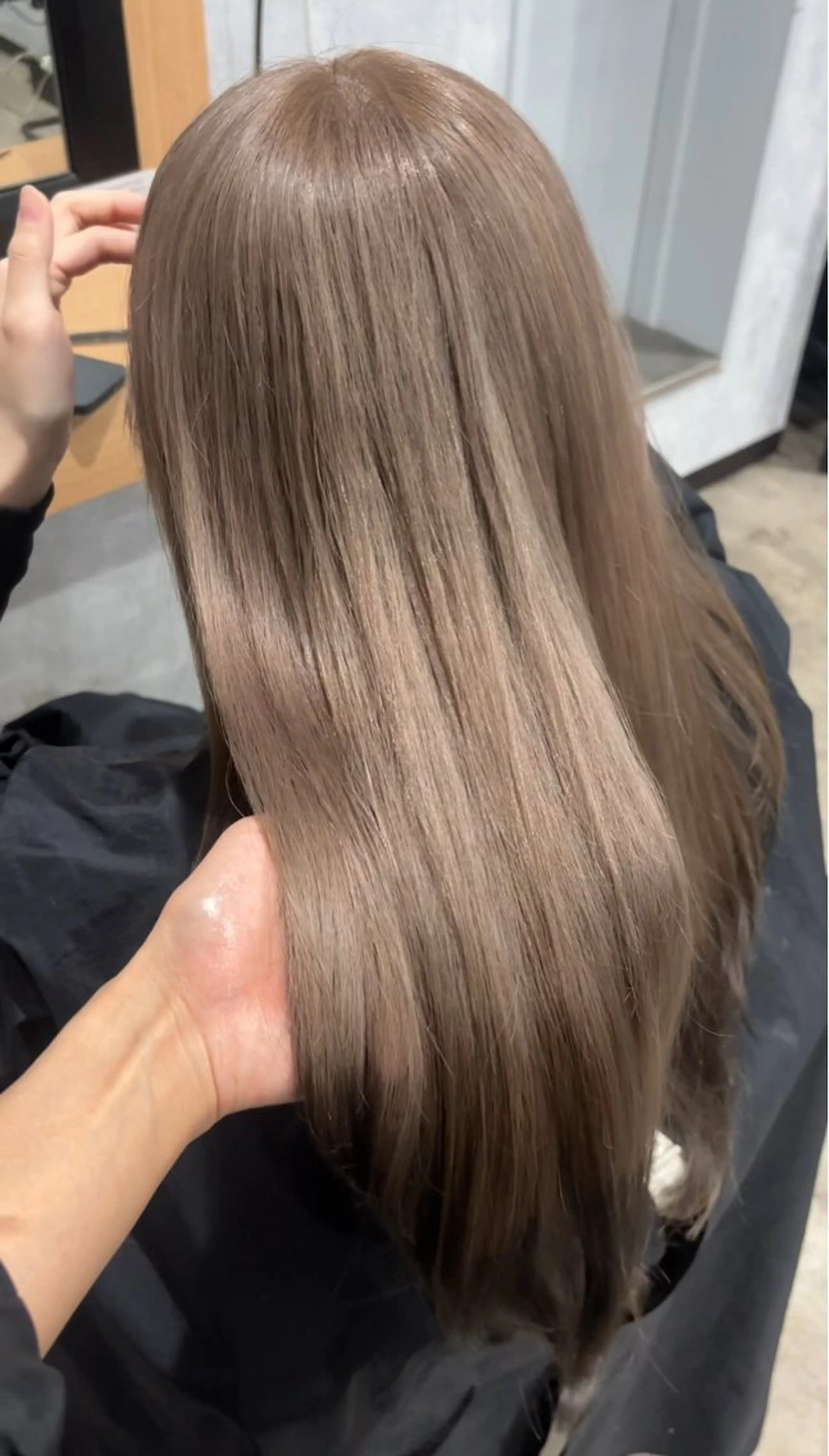 ロング カラー カット ヘアカラー トリートメント 🌐NATSUMI 🌐【寒色カラー】のヘアスタイル