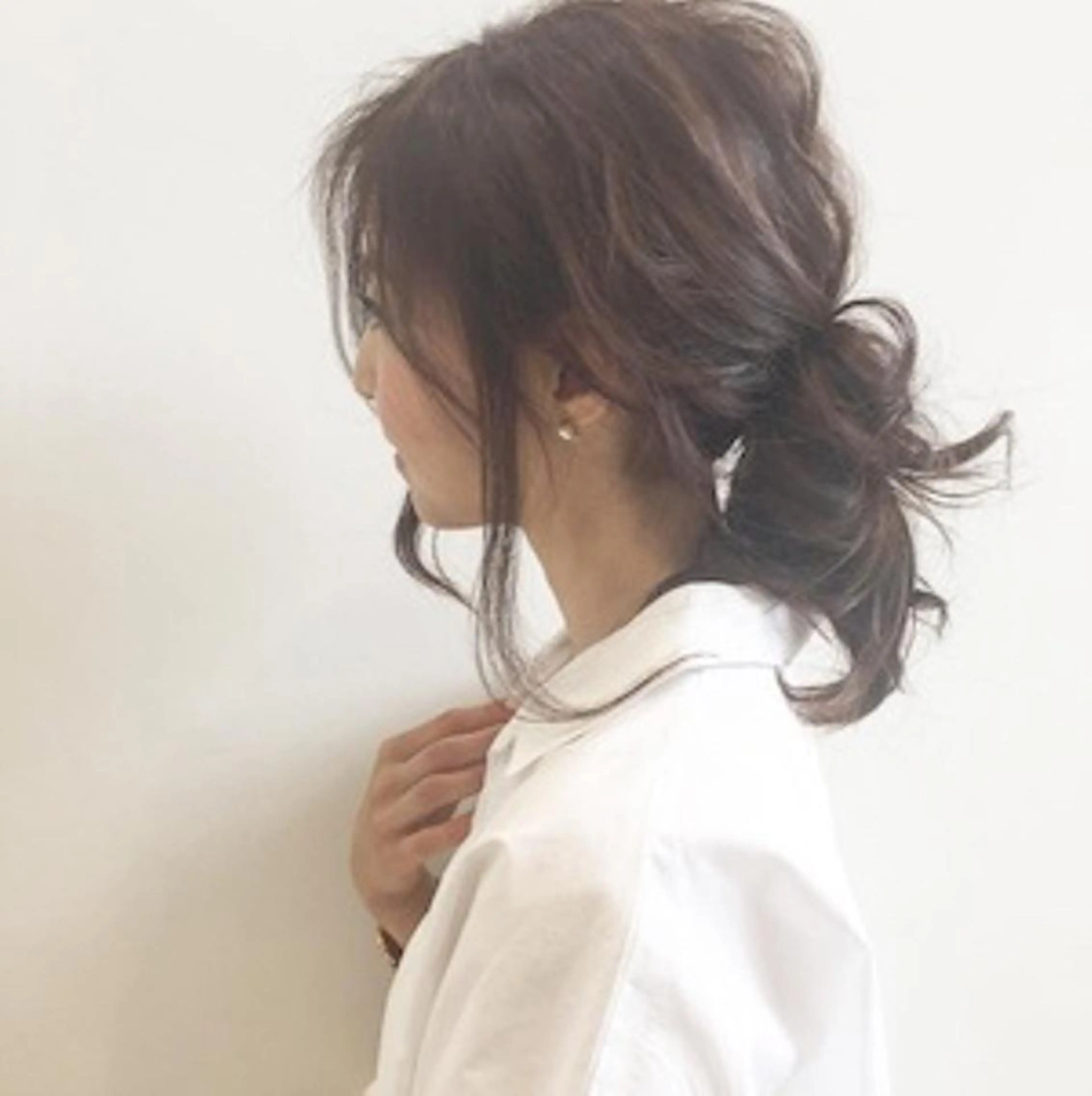 ロング カラー ヘアアレンジ 【公式】amble luxe池袋東口🩷のヘアスタイル