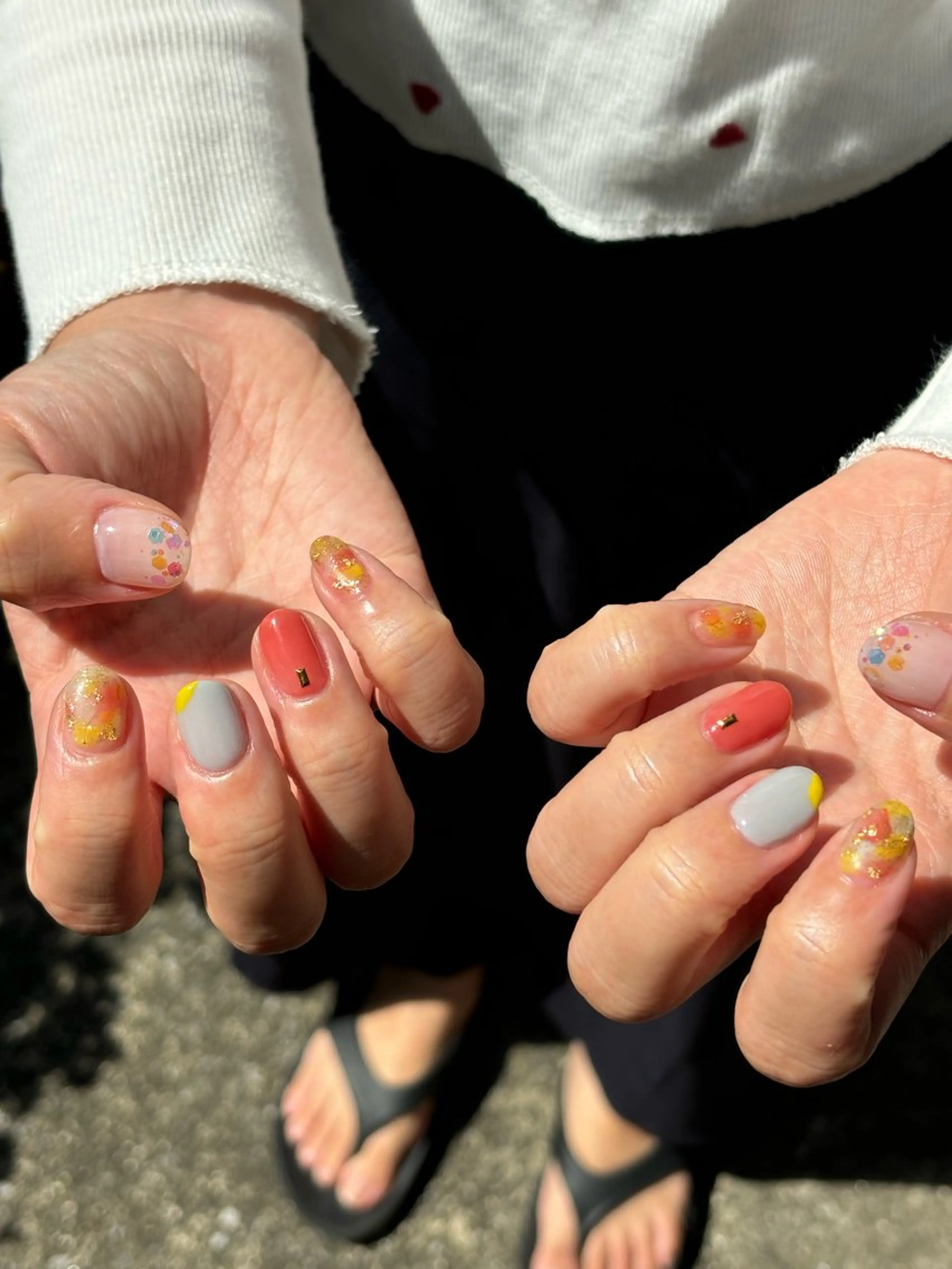 ネイル ハンドネイル ハンドケア BellaLuna 関口のネイルデザイン