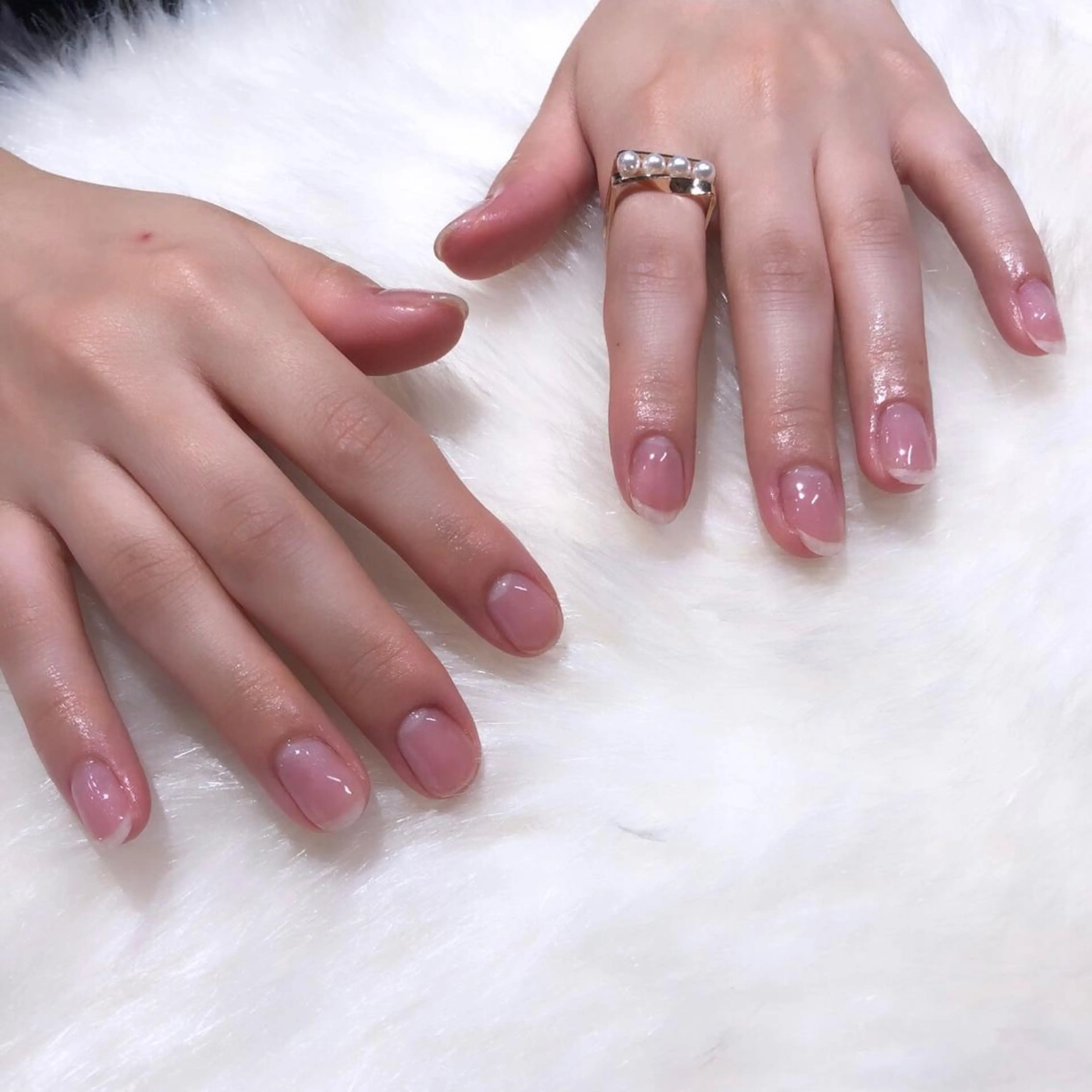 ネイル クリアネイル ジェルネイル ハンドネイル フットネイル ハンドケア Nes.Nail所属・Miyagi Asamiのネイルデザイン