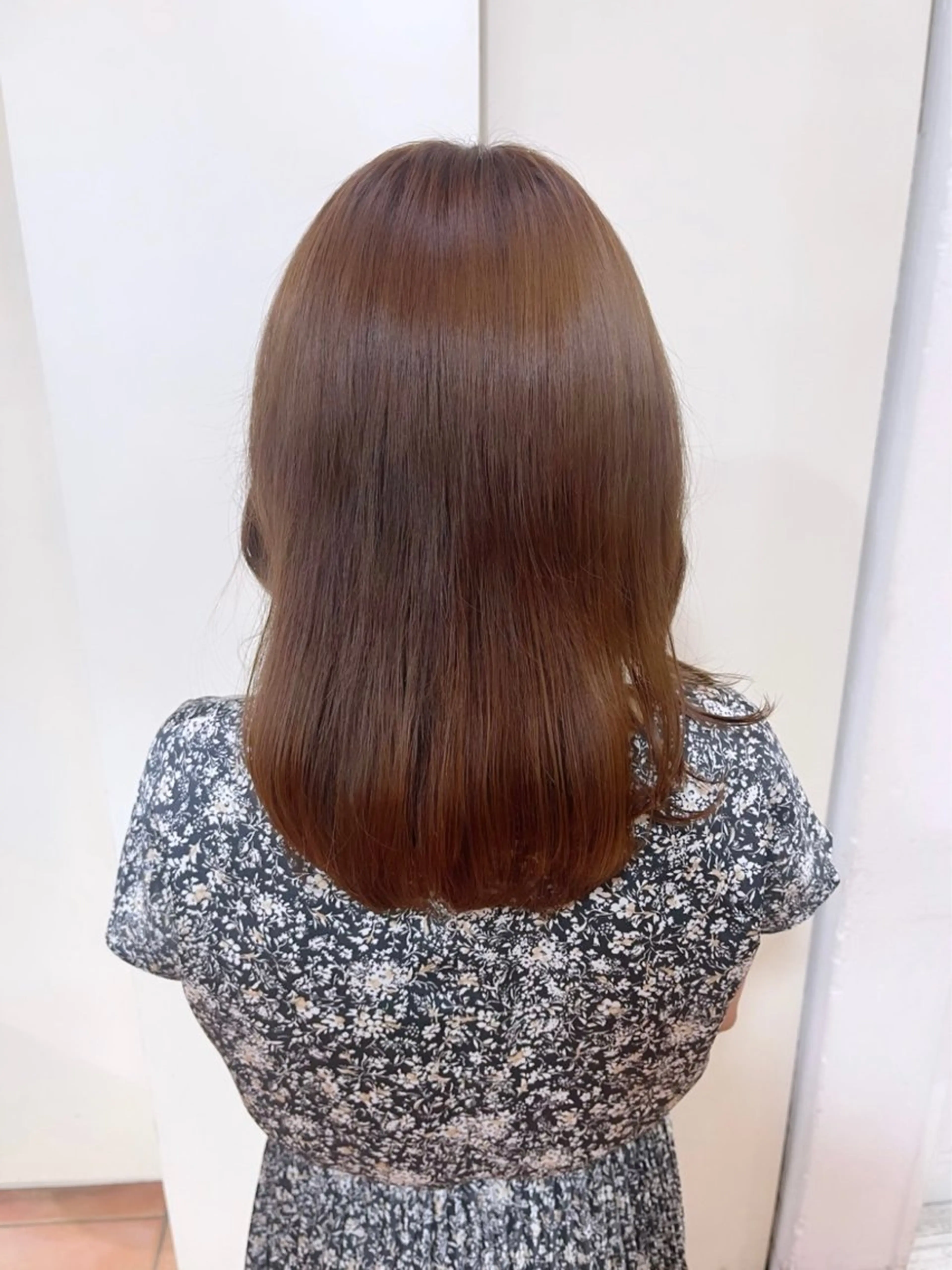 カラー ベージュカラー 🎀艶カラー/ヘアメ しおり🎀のヘアスタイル