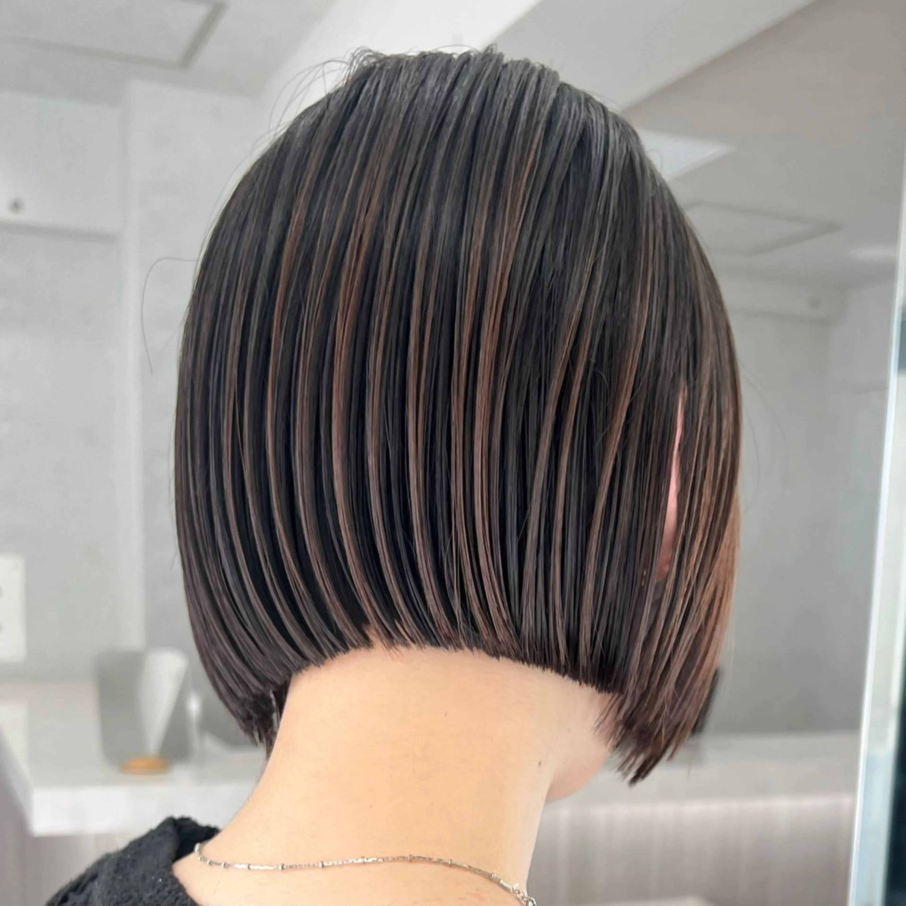 🕊️パツっとボブ＋縮毛矯正の写真