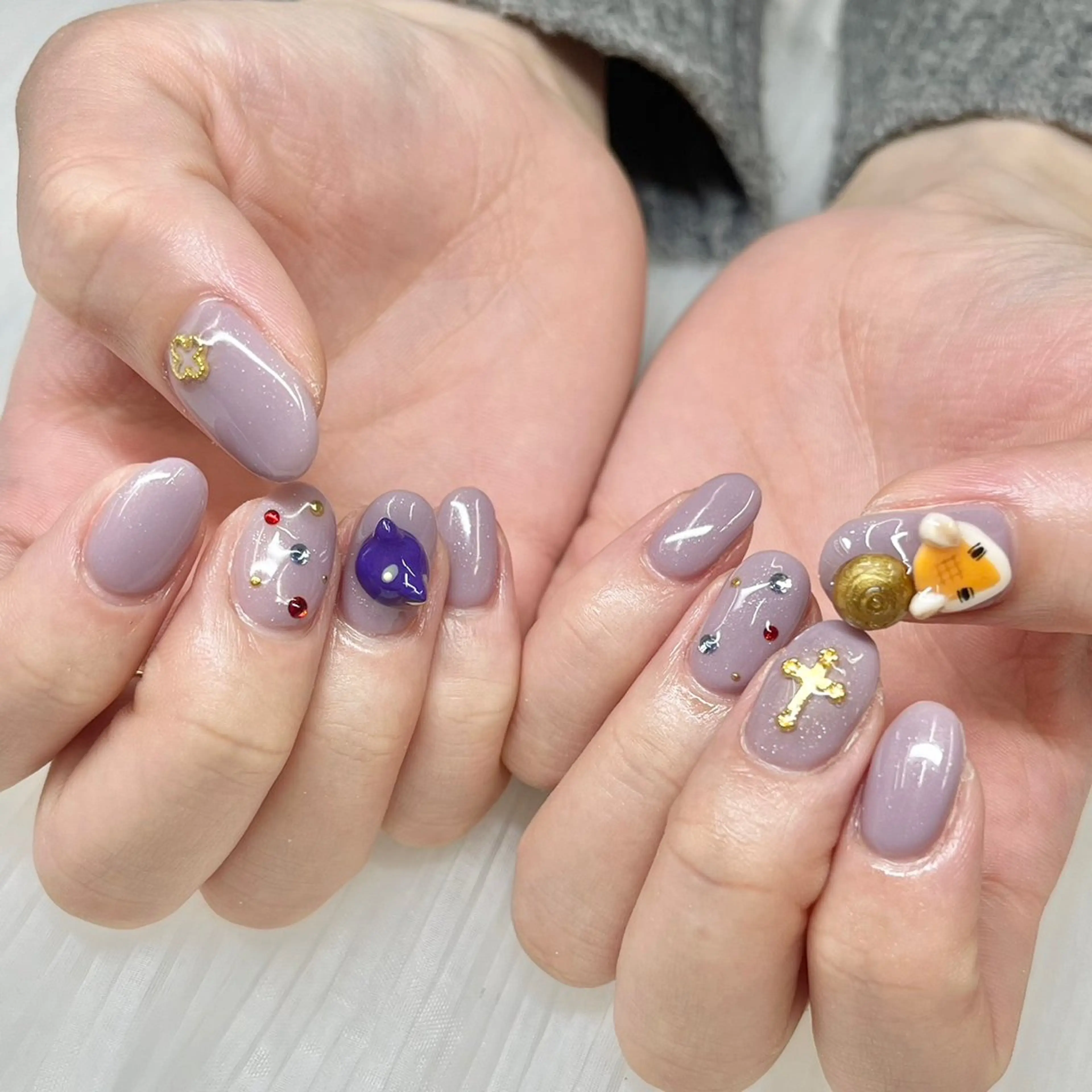 ショート ハンドネイル nail jaol池袋店所属・ネイルJaol 池袋のネイルデザイン