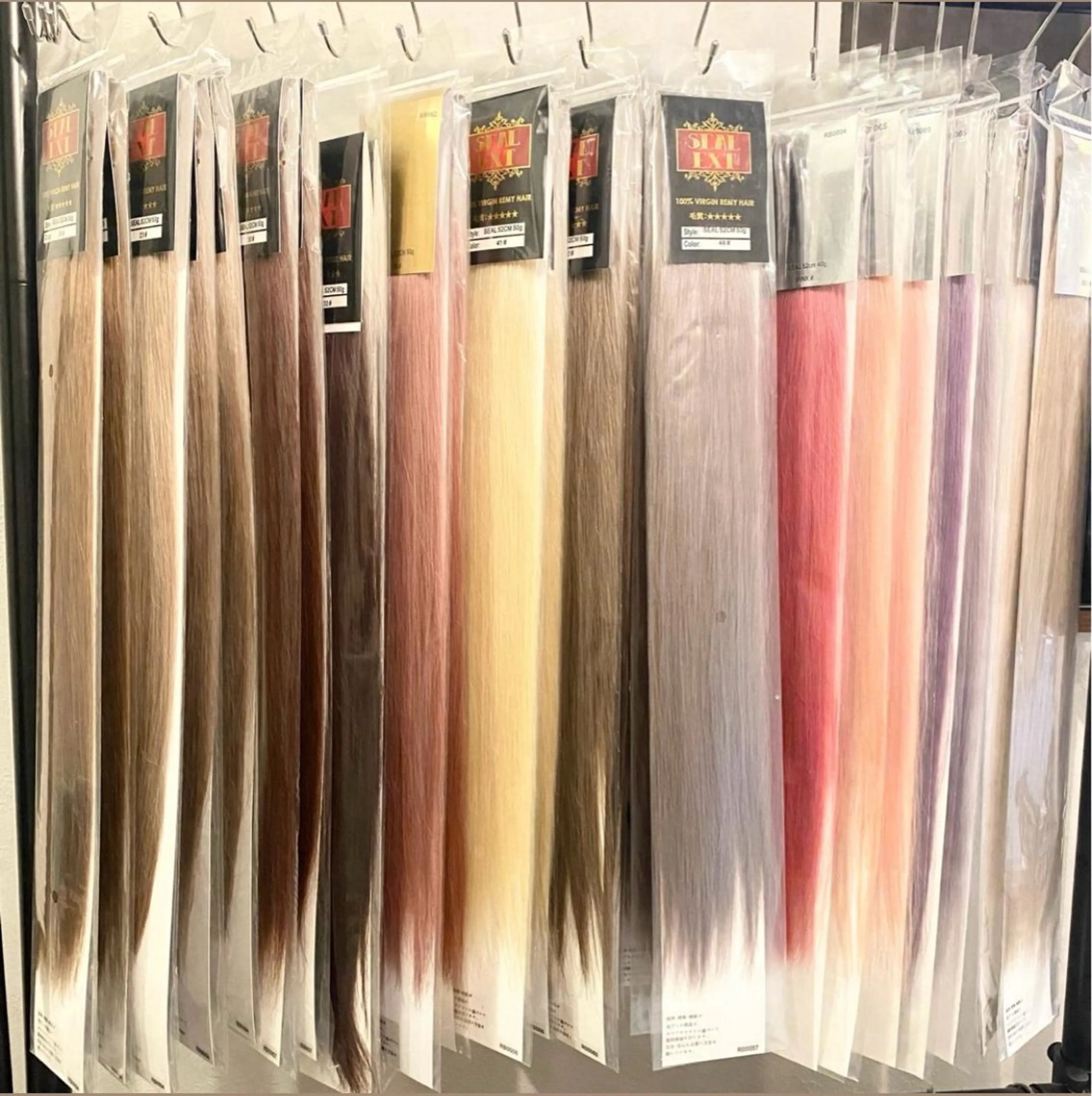 ✨最高級レミー毛✨シールエクステ40本¥13200円の写真