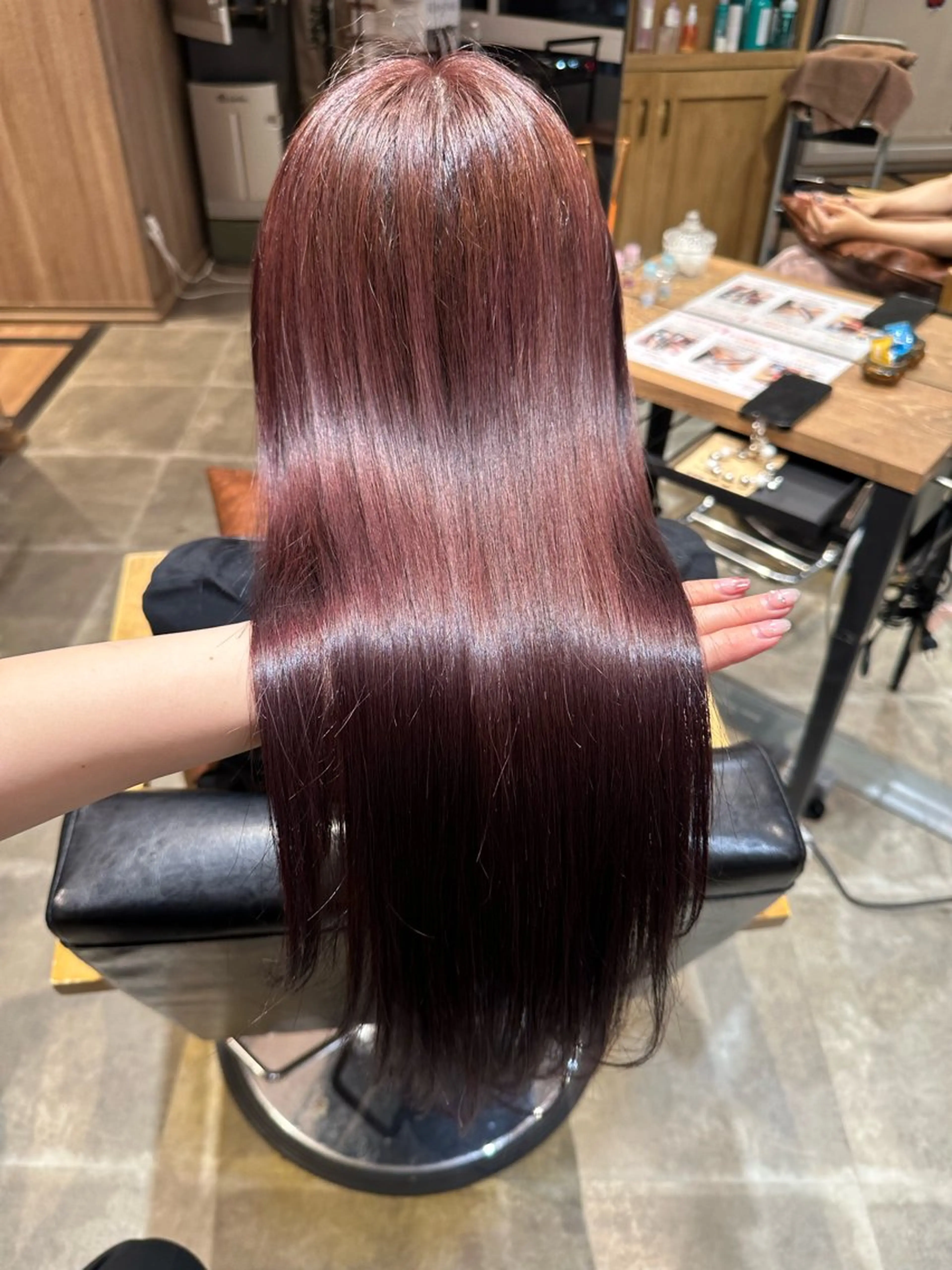 ロング ピンクラベンダー La bonheur hair reve 池袋店所属・🐈‍⬛ マナカ🐈‍⬛のヘアスタイル