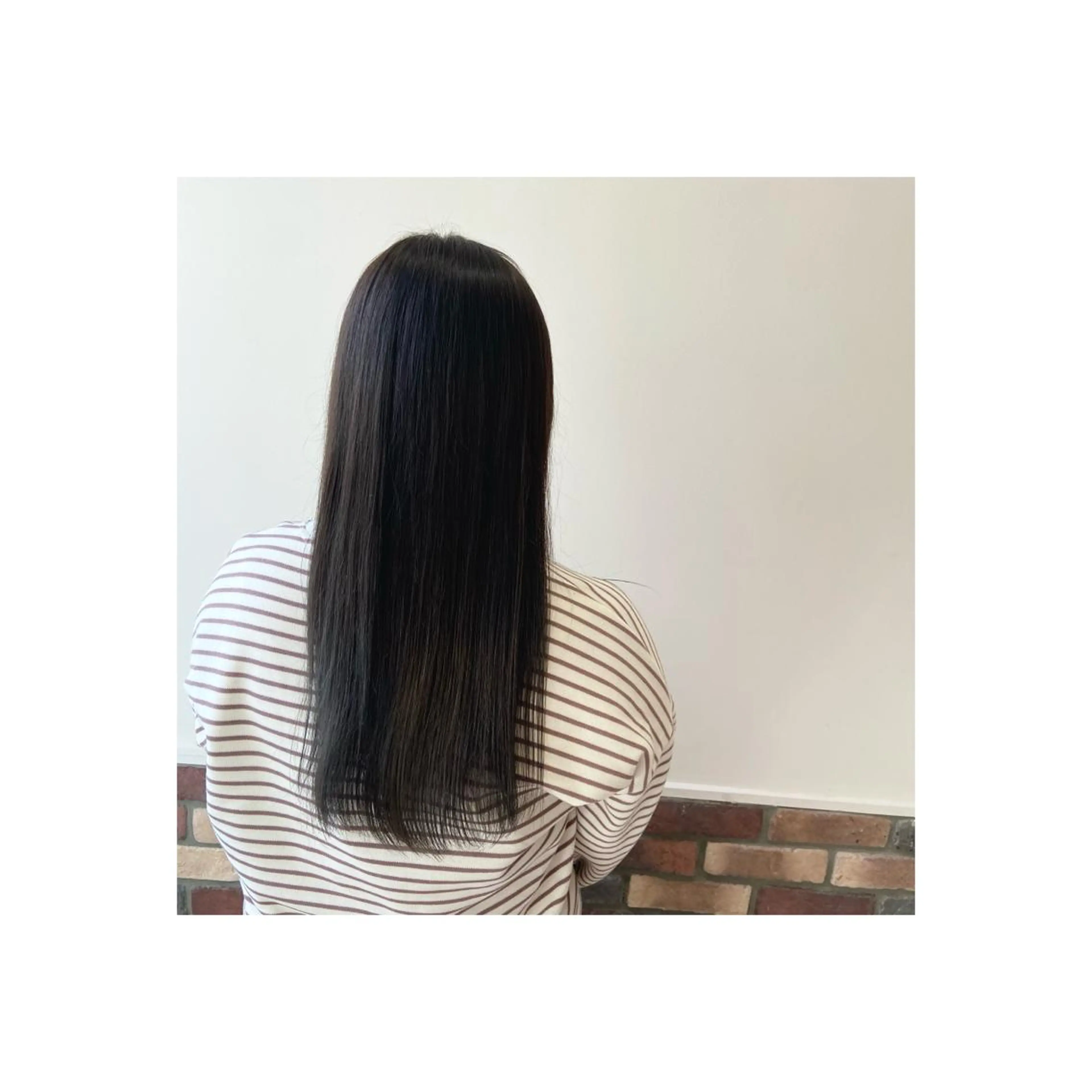 セミロング ヘアカラー 棚橋 光海のヘアスタイル