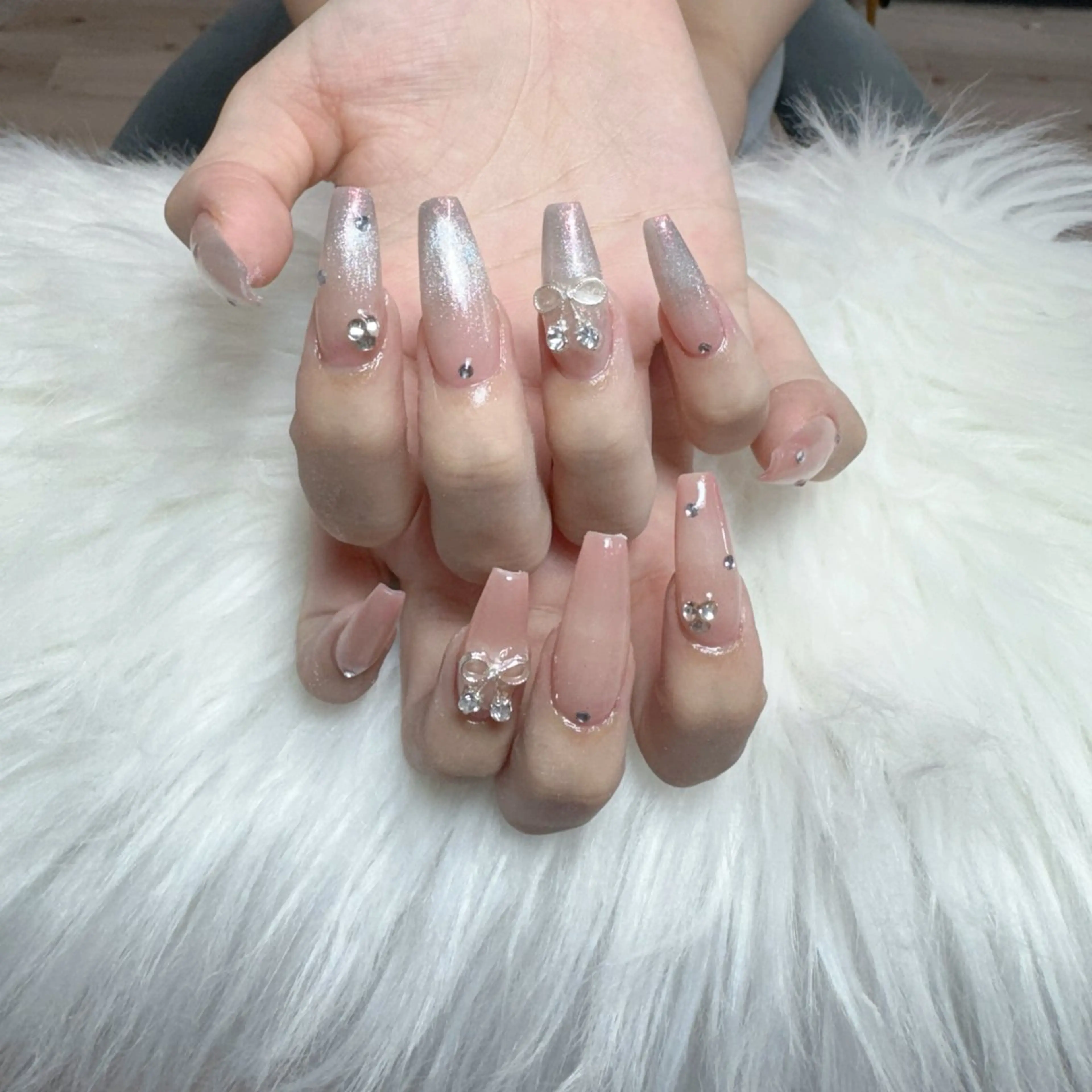 ネイル ハンドネイル 🎀 Lemode ワンホンネイル🎀のネイルデザイン