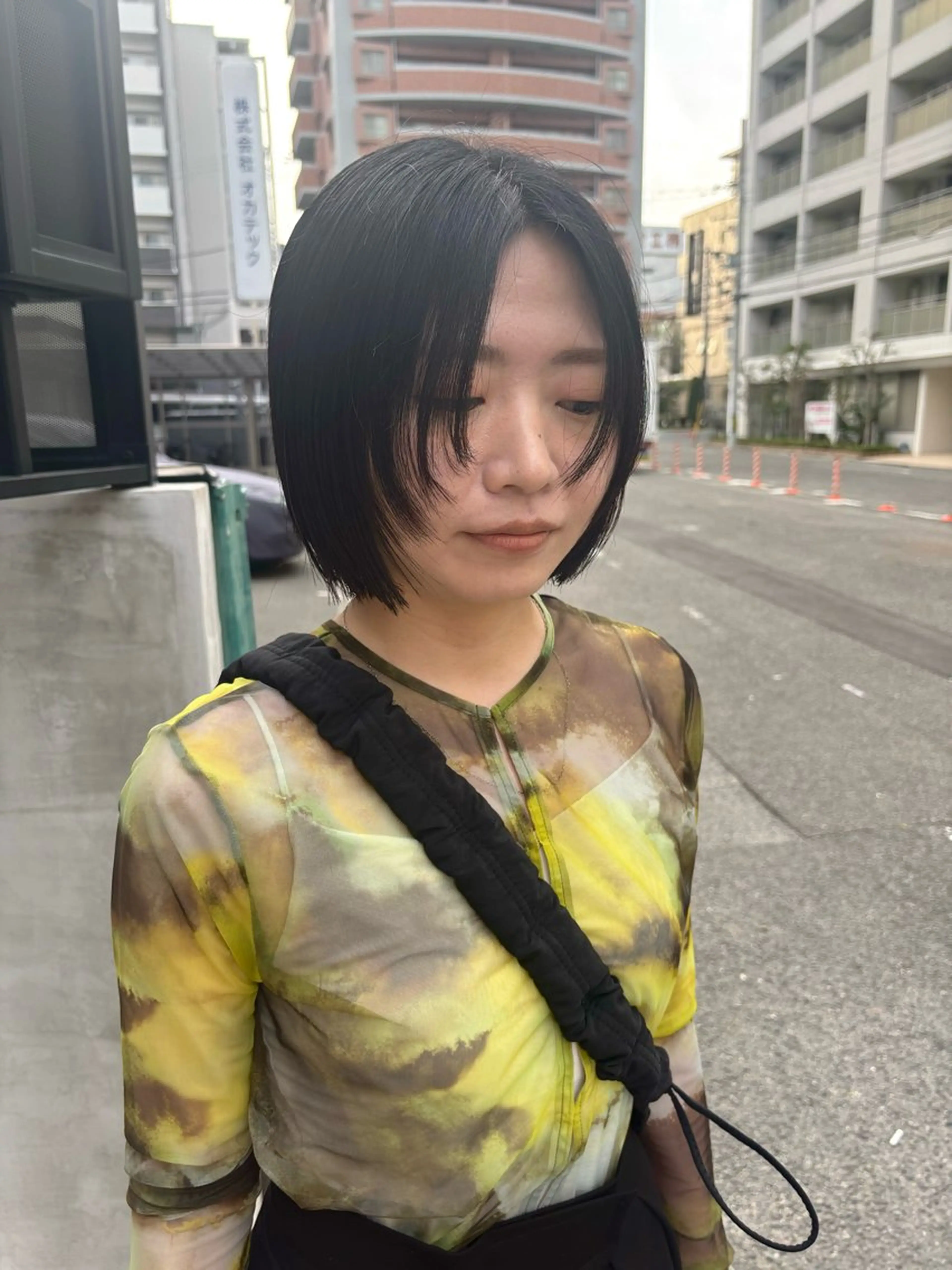 ショート カット ヘアカラー トリートメント 井本 早紀のヘアスタイル