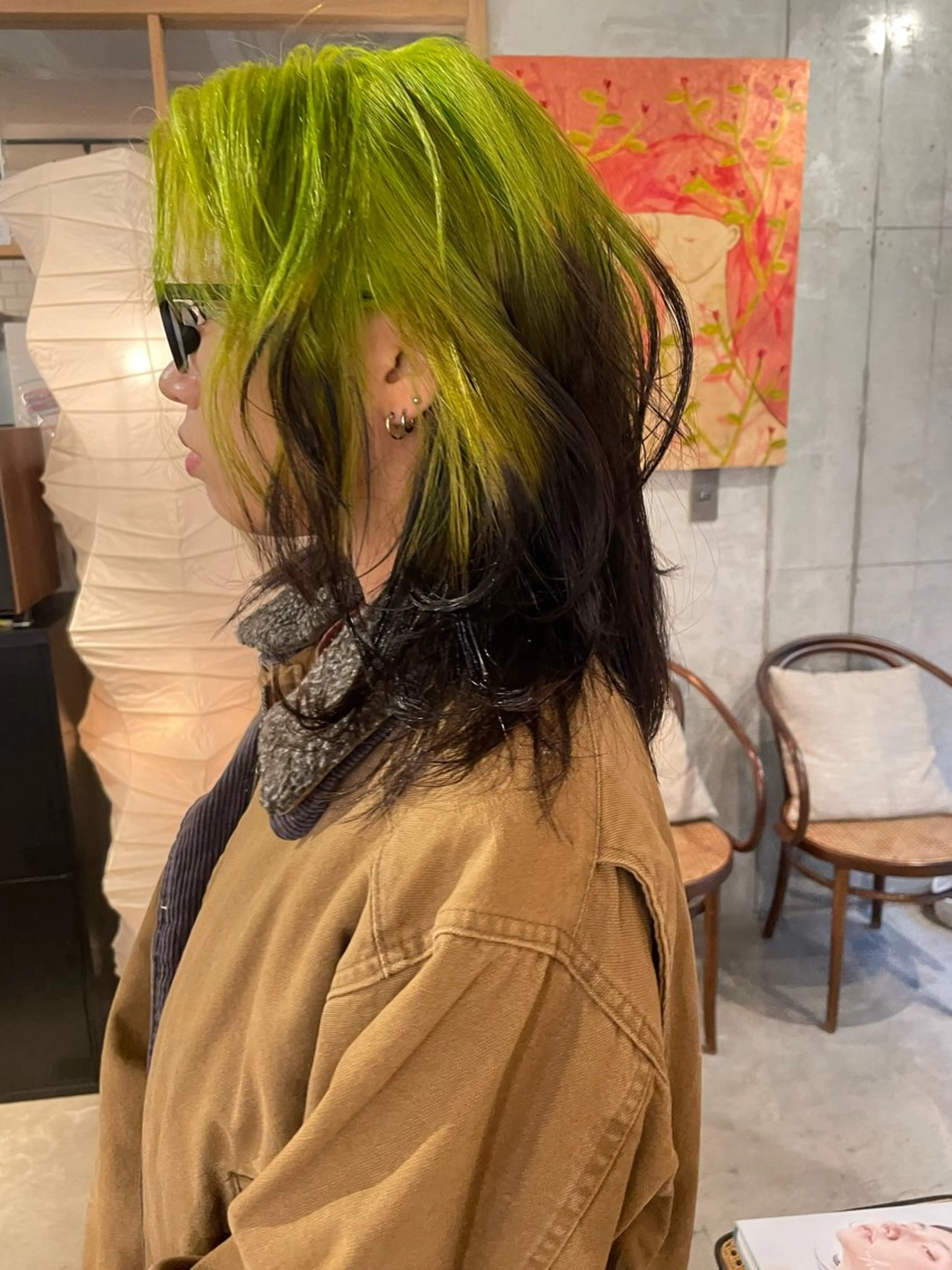 セミロング カラー 高円寺 utuwa🌟まなみのヘアスタイル