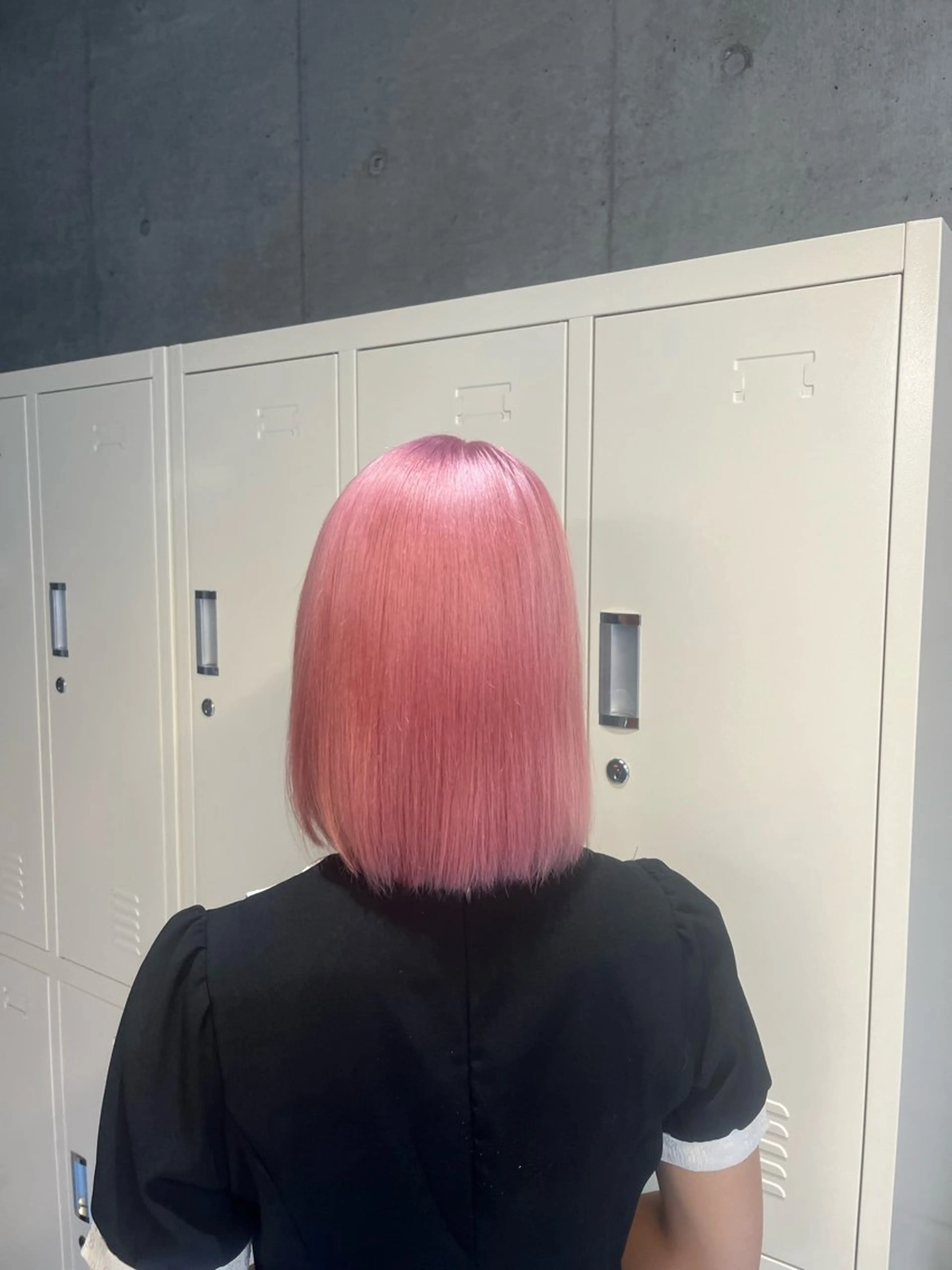 セミロング pink hair 🩷mayu🩷のヘアスタイル
