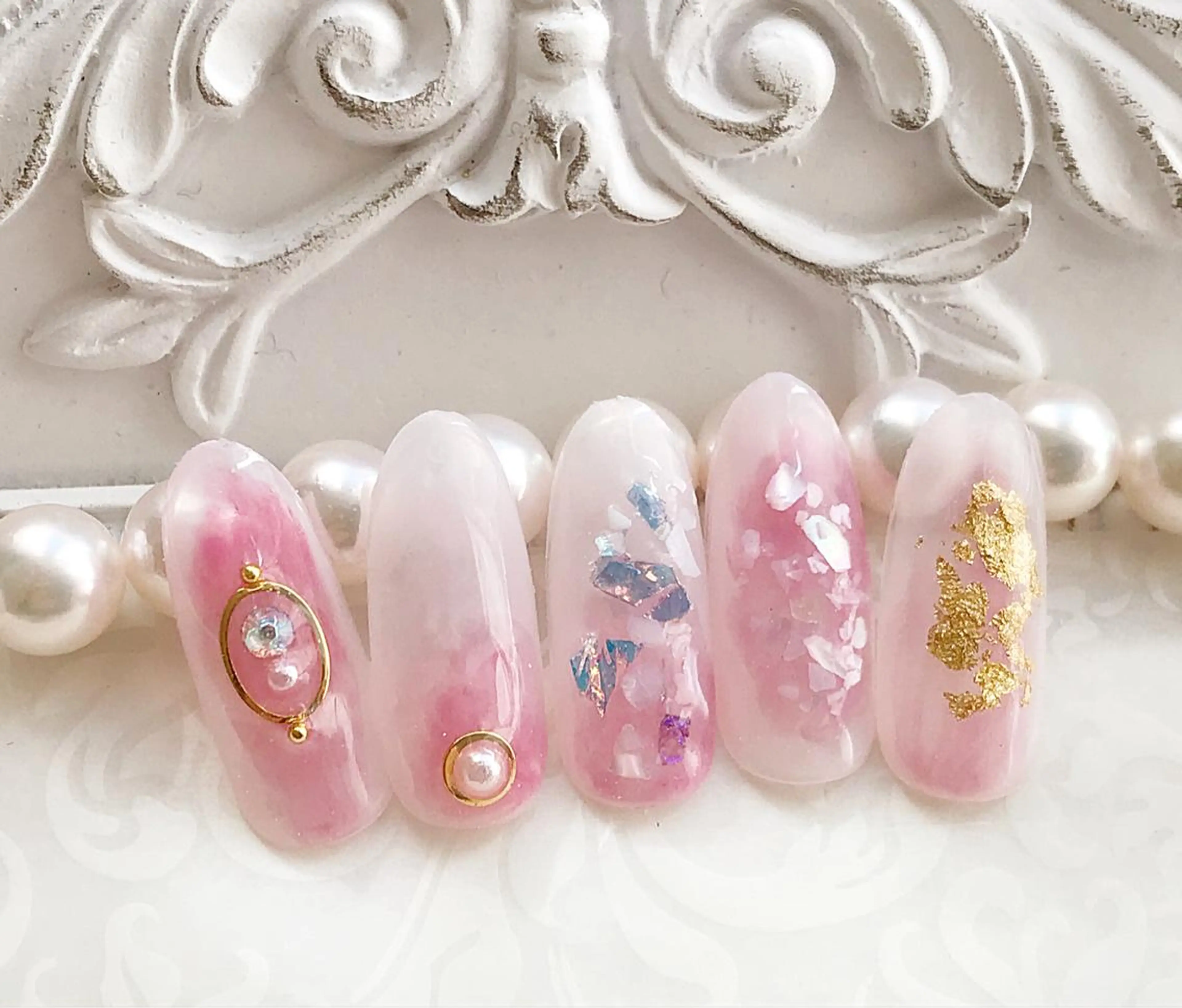 ネイル チークネイル Satomi  のネイルデザイン