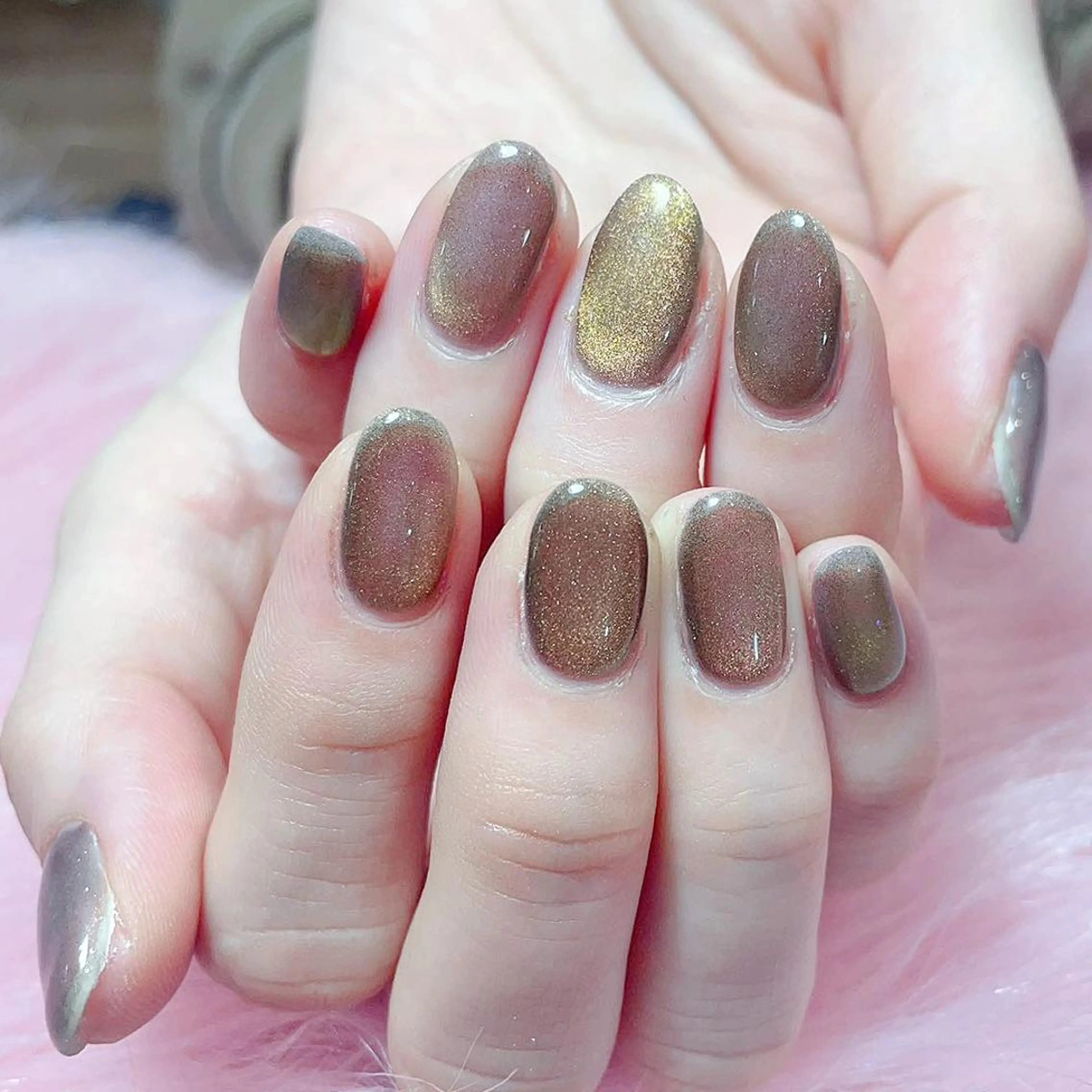 ネイル ワンカラーネイル YUKI_ Monster💟のネイルデザイン