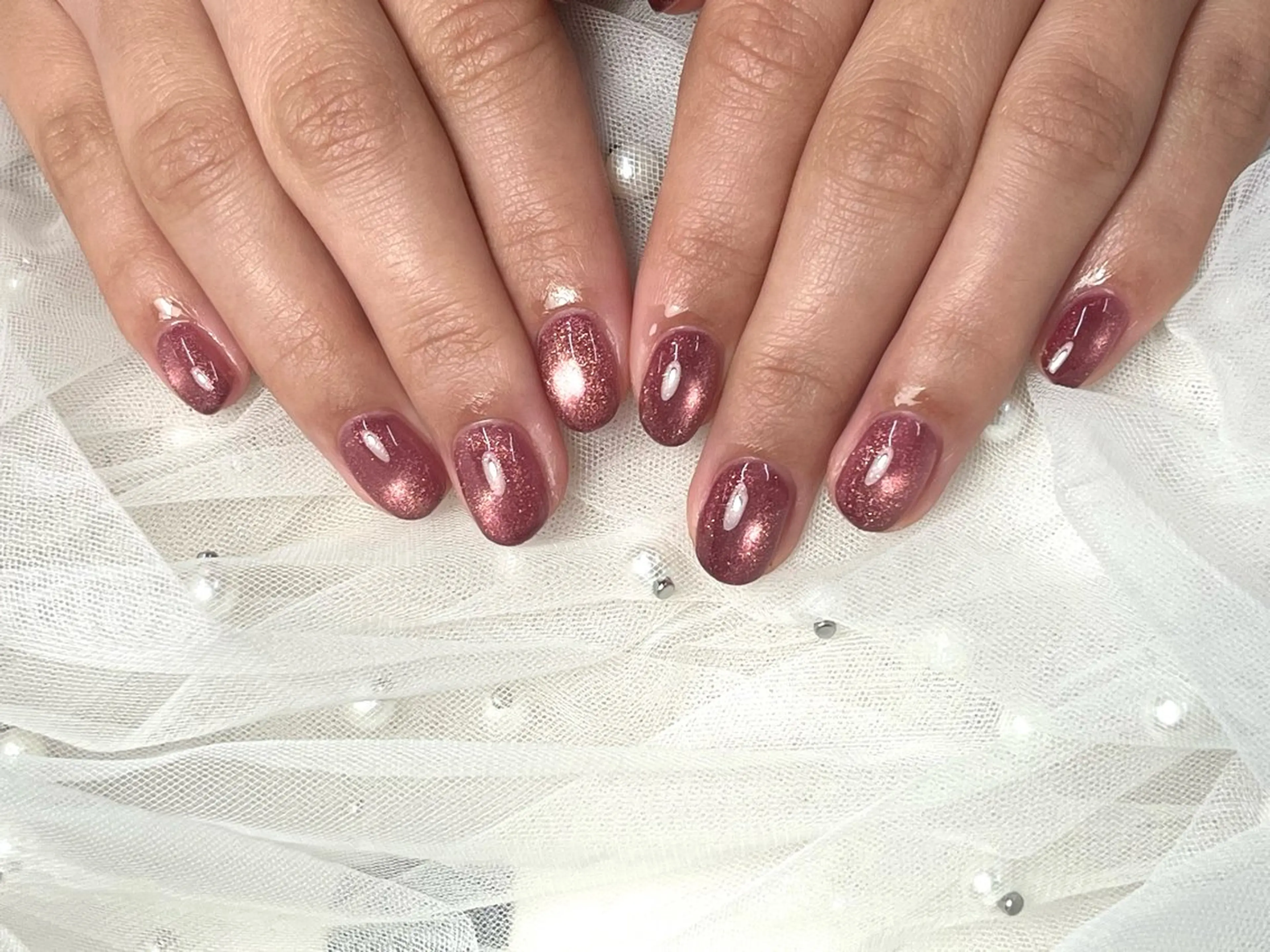 ネイル チークネイル フットネイル フレンチネイル グラデーション キラキラネイル ハンドネイル ToliyDeliy Mayuのネイルデザイン