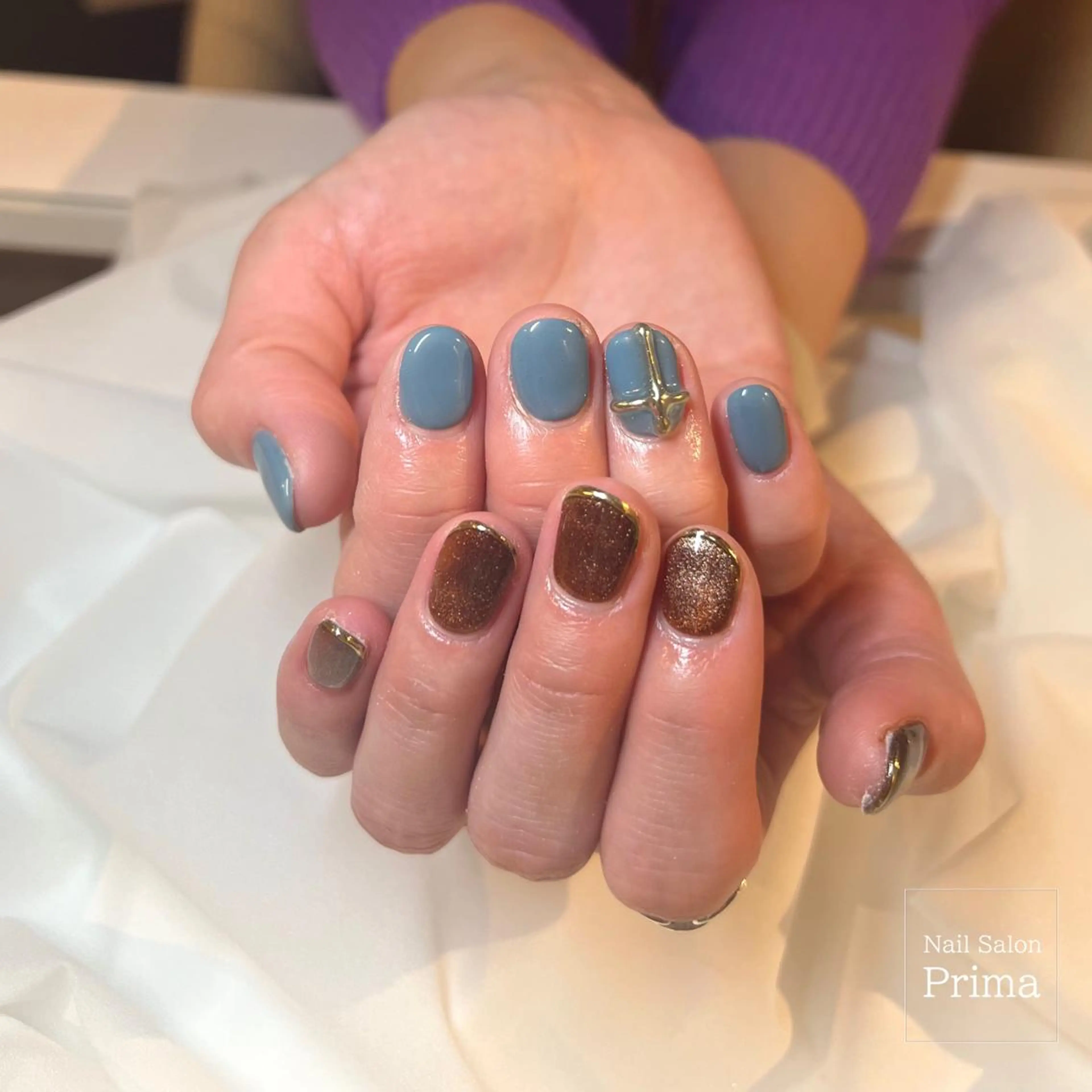 ミディアム ネイル SalonPrima Nail & Eyeのマツエク・マツパデザイン