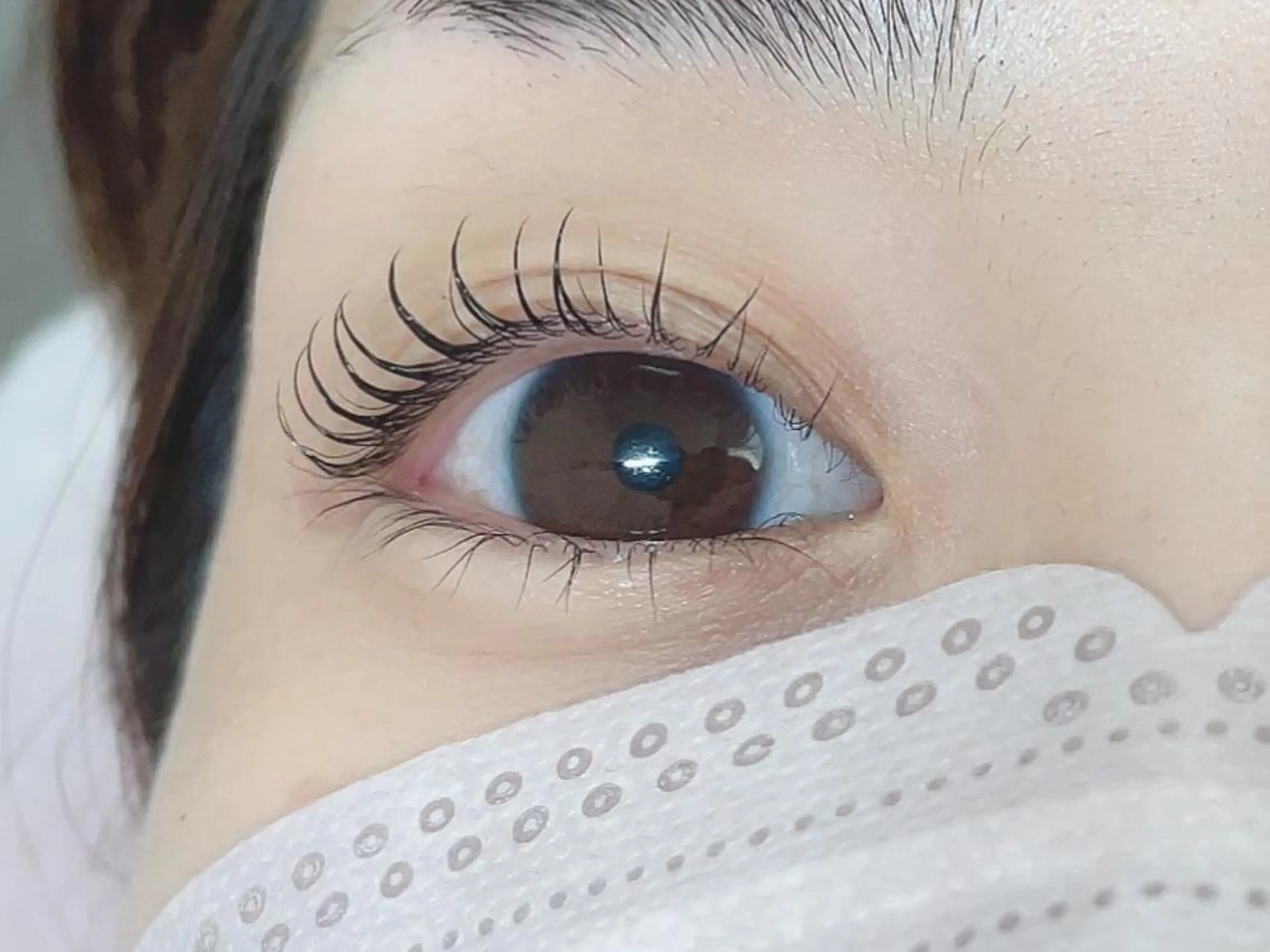 デザインまつ毛パーマの写真