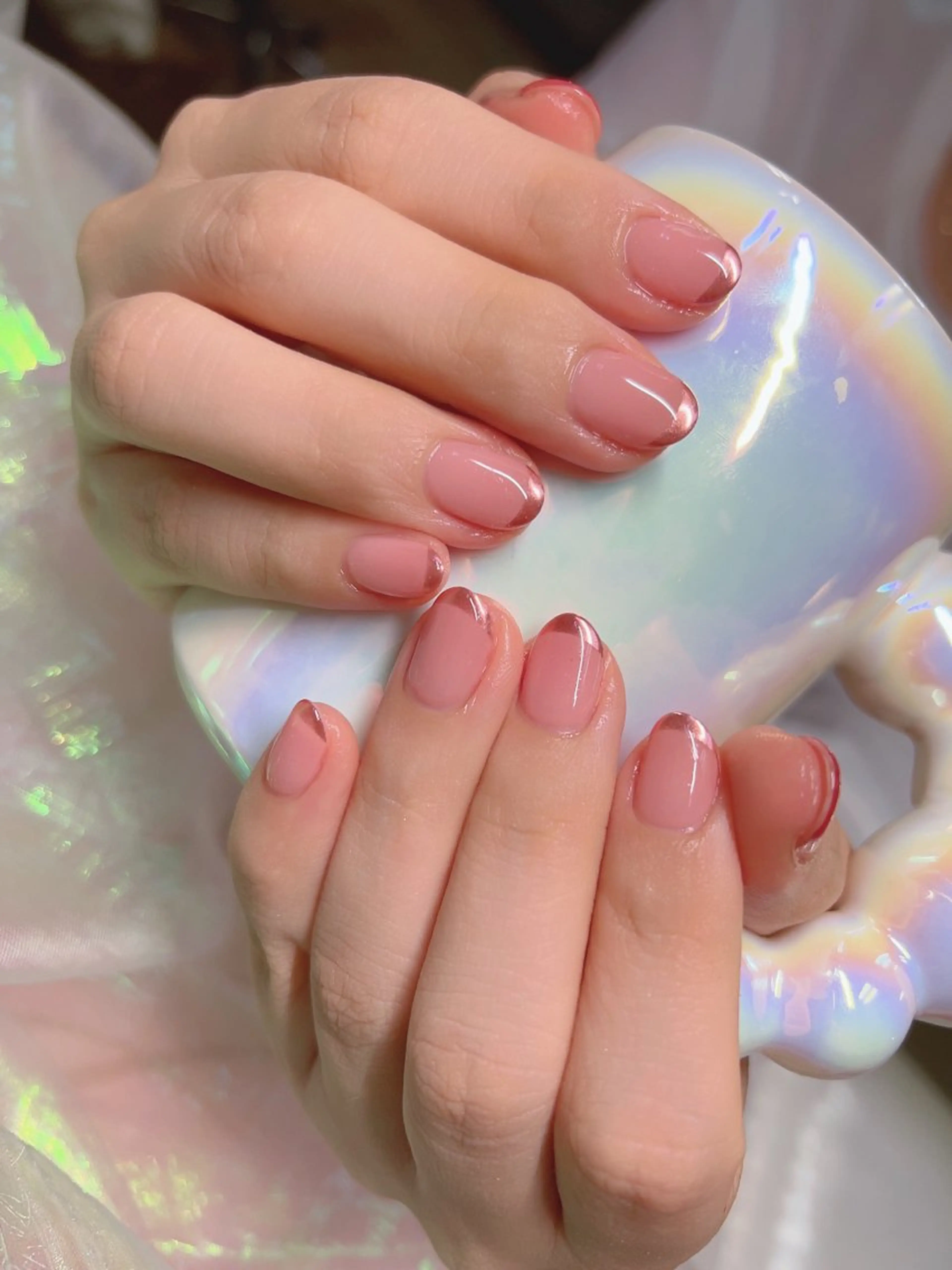 ネイル チークネイル マグネットネイル 持ち込み ニュアンスネイル シンプルネイル インフィニティ ネイルサロンのネイルデザイン