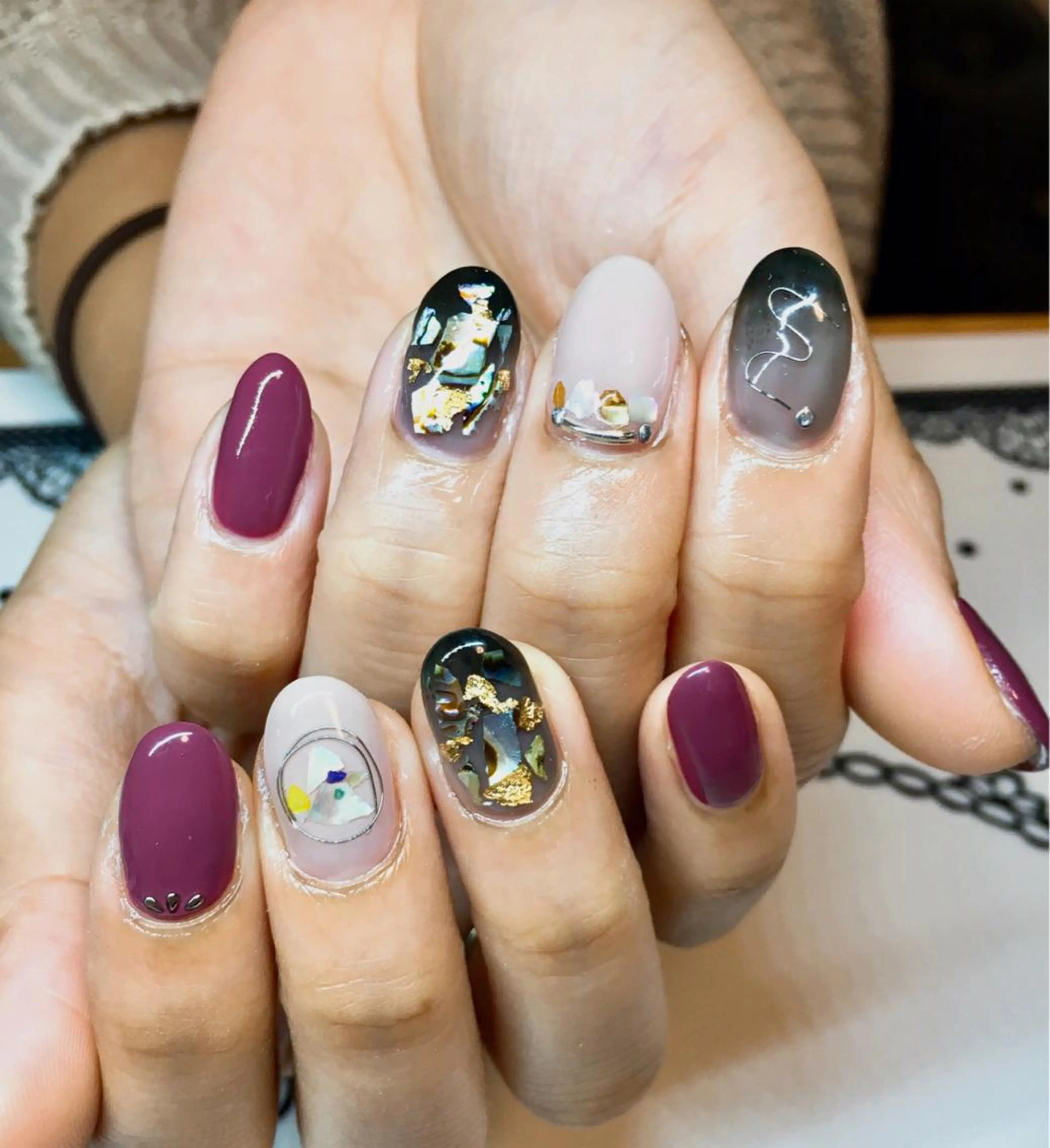 ネイル ハンドネイル nailsalon sugarr所属・nailist cocoのネイルデザイン