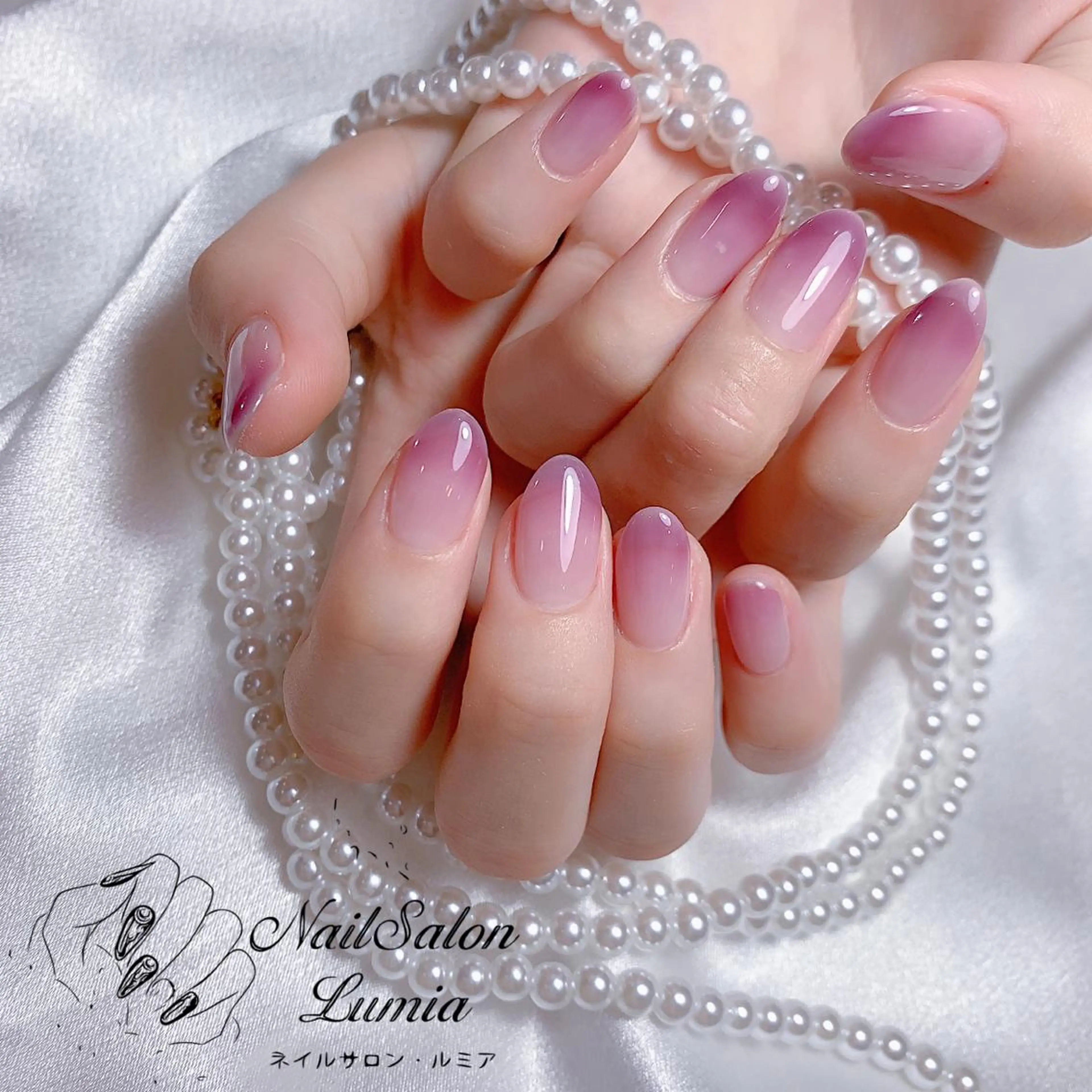 ネイル ハンドネイル ネイルサロン ルミア Lumia 店長のネイルデザイン