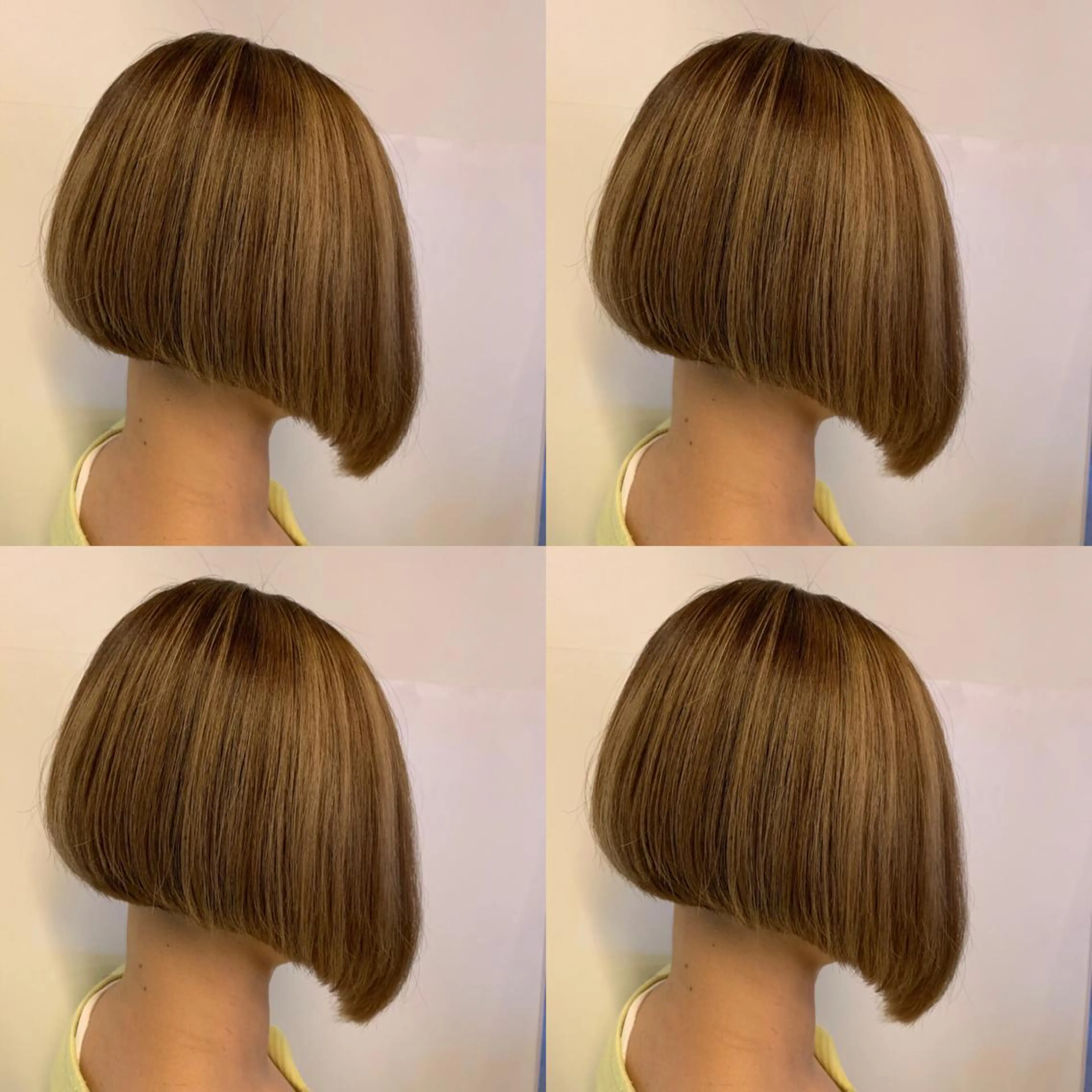 ショート カラー 前下がりボブ ボブ ブリーチ👩‍🦳/ ‪✂︎MANAMIのヘアスタイル