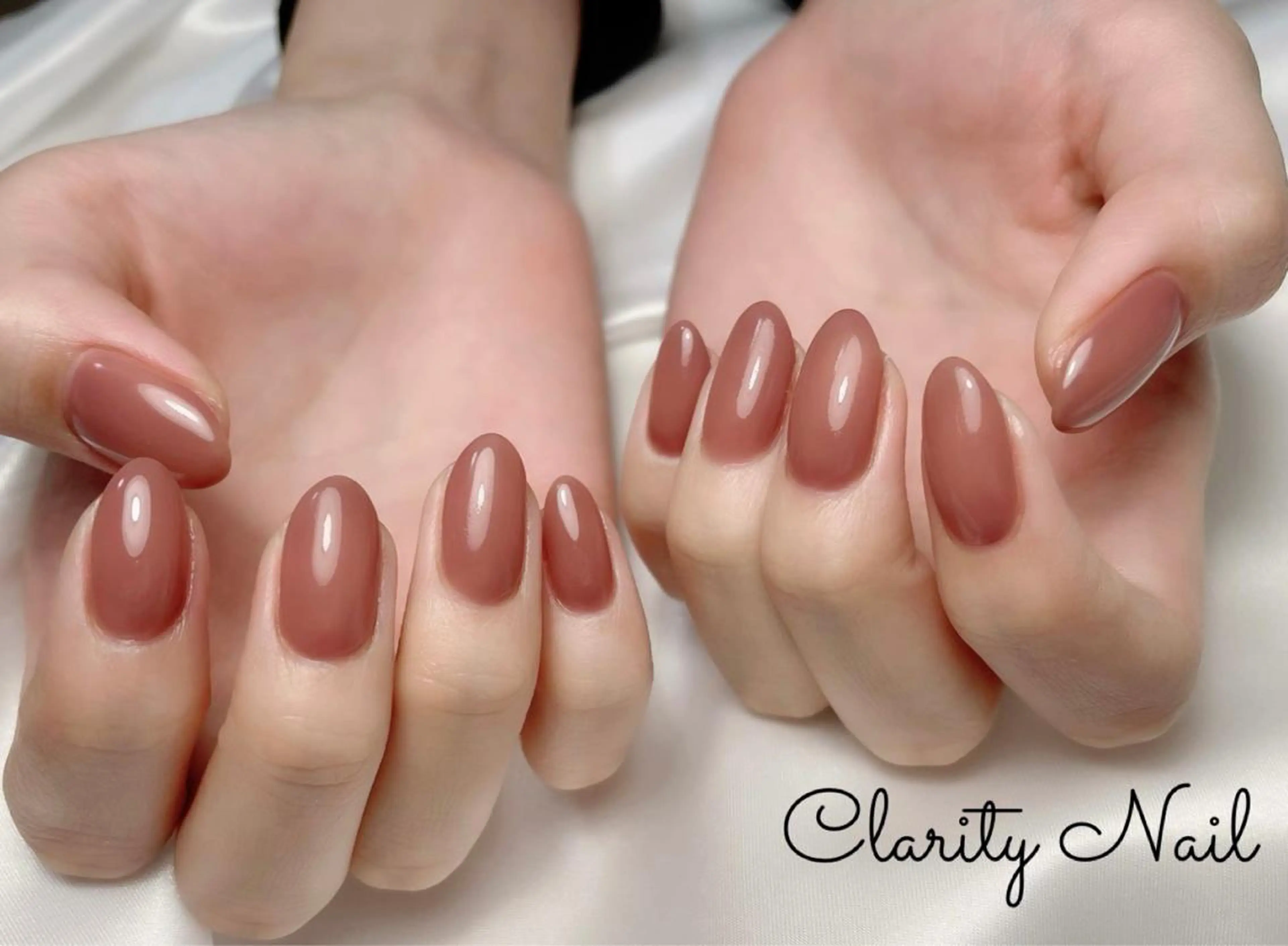 ネイル ワンカラーネイル ハンドネイル Clarity Nailのネイルデザイン