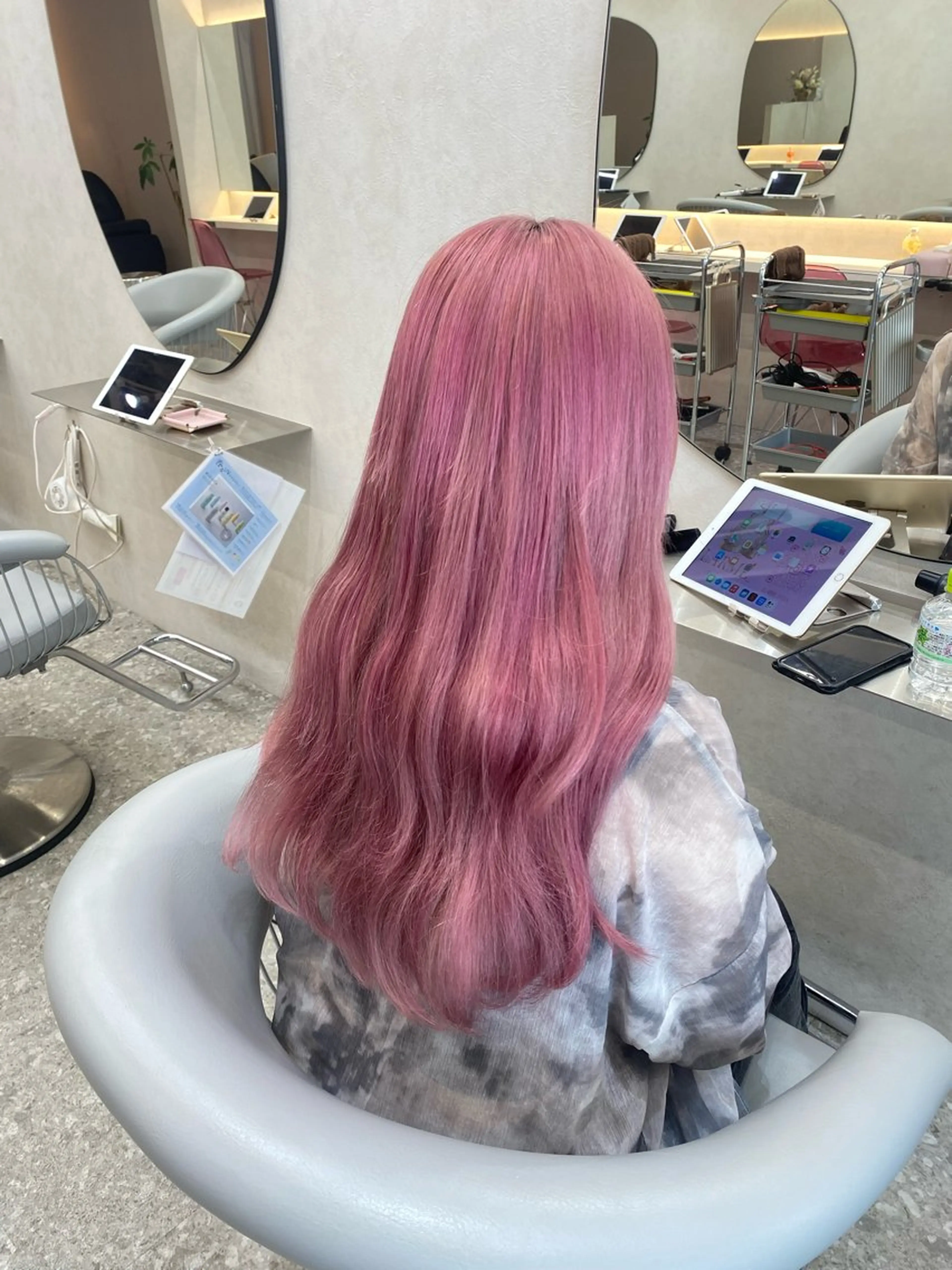 【💎秒でかわいいハイトーンロングヘアに】 🫧カット+ダブルカラー+エクステ80本🫧(10代​〜​20代限定メニュー)の写真