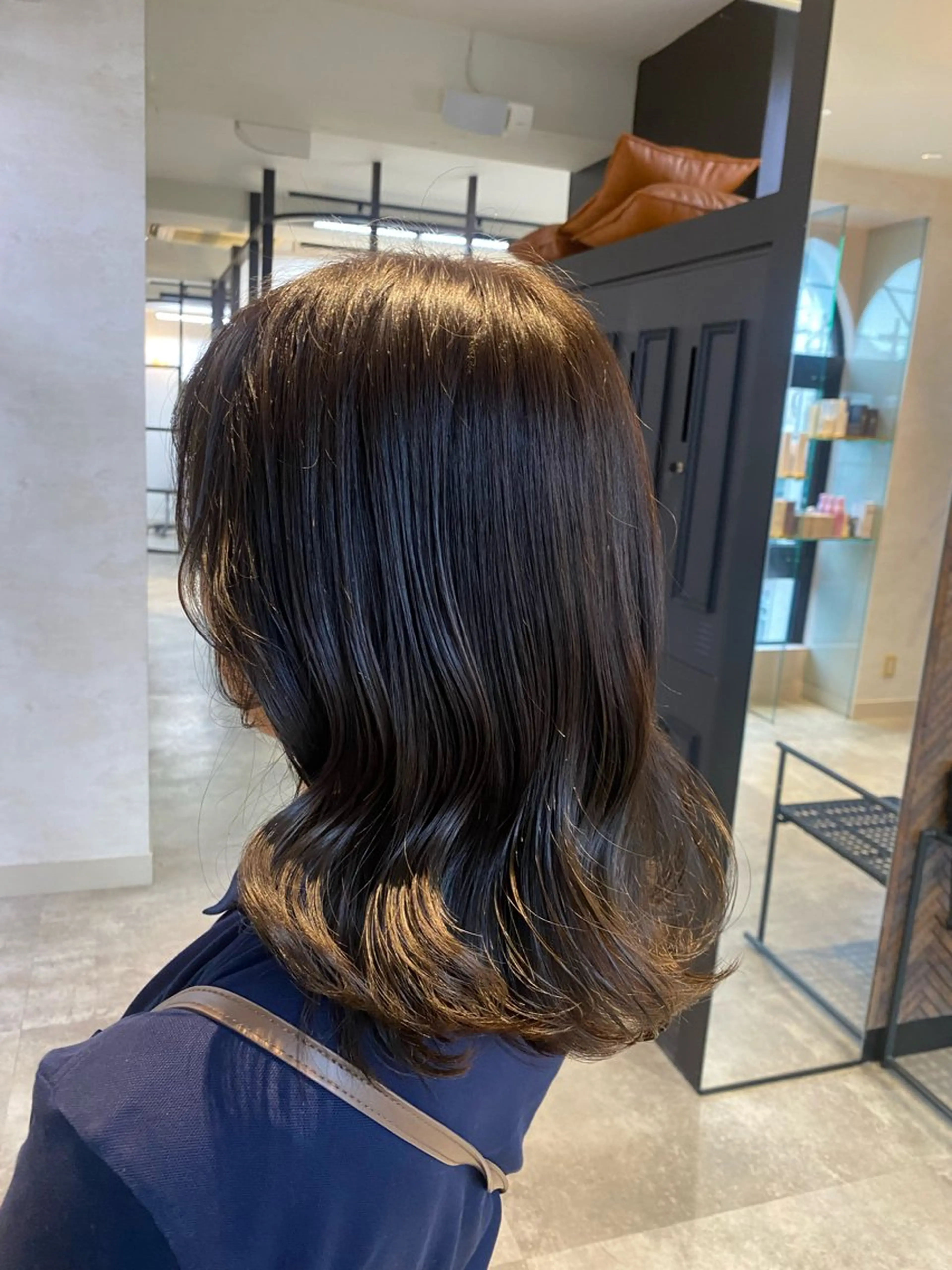 ミディアム カラー カット ヘアカラー トリートメント 🍓小野 紗由美🍓のヘアスタイル