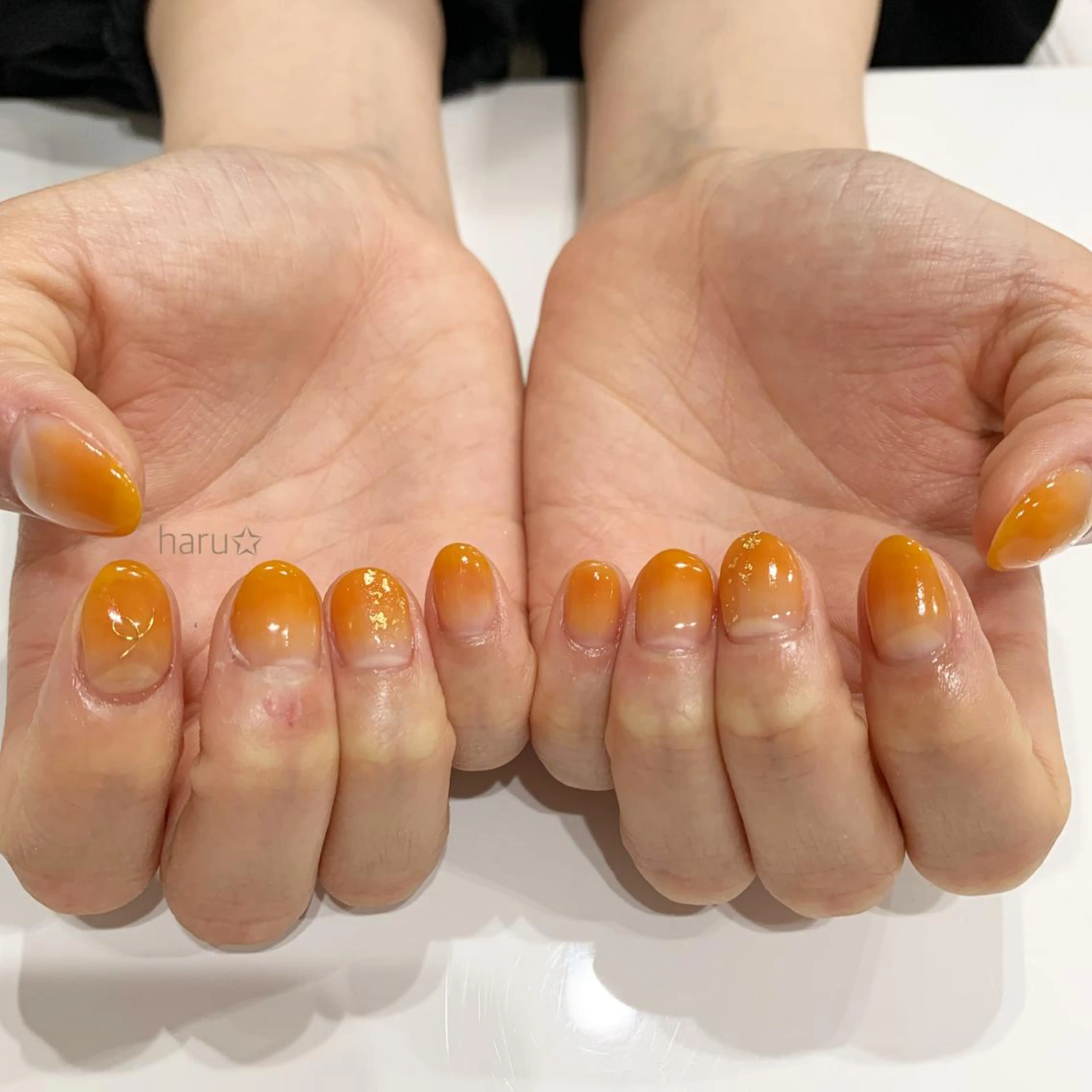 ネイル グラデーション うにゃねいる ✿ harunaのネイルデザイン