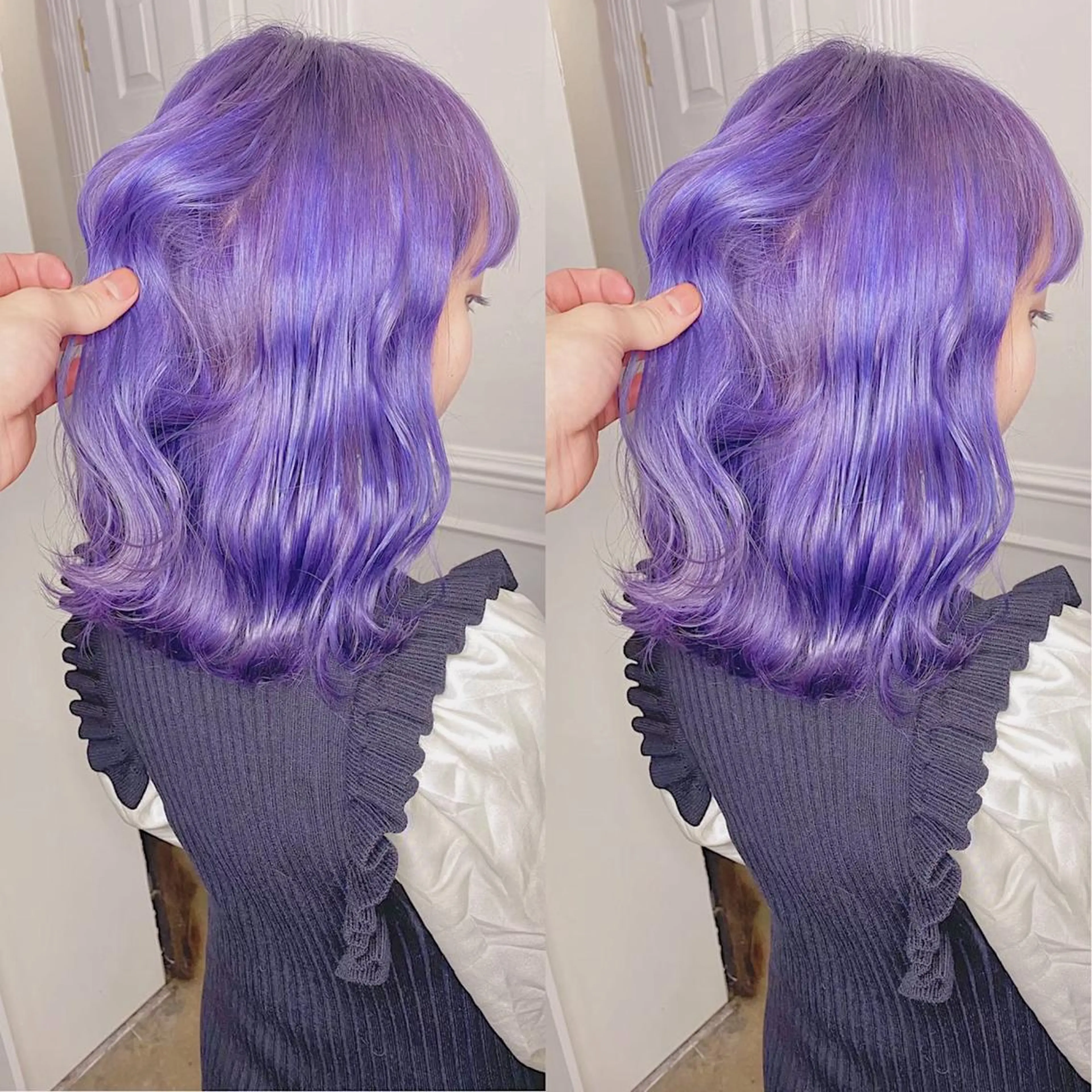 ミディアム カット ヘアカラー トリートメント ヘッドスパ ヘアセット "必ず可愛く” TAKUTOのヘアスタイル