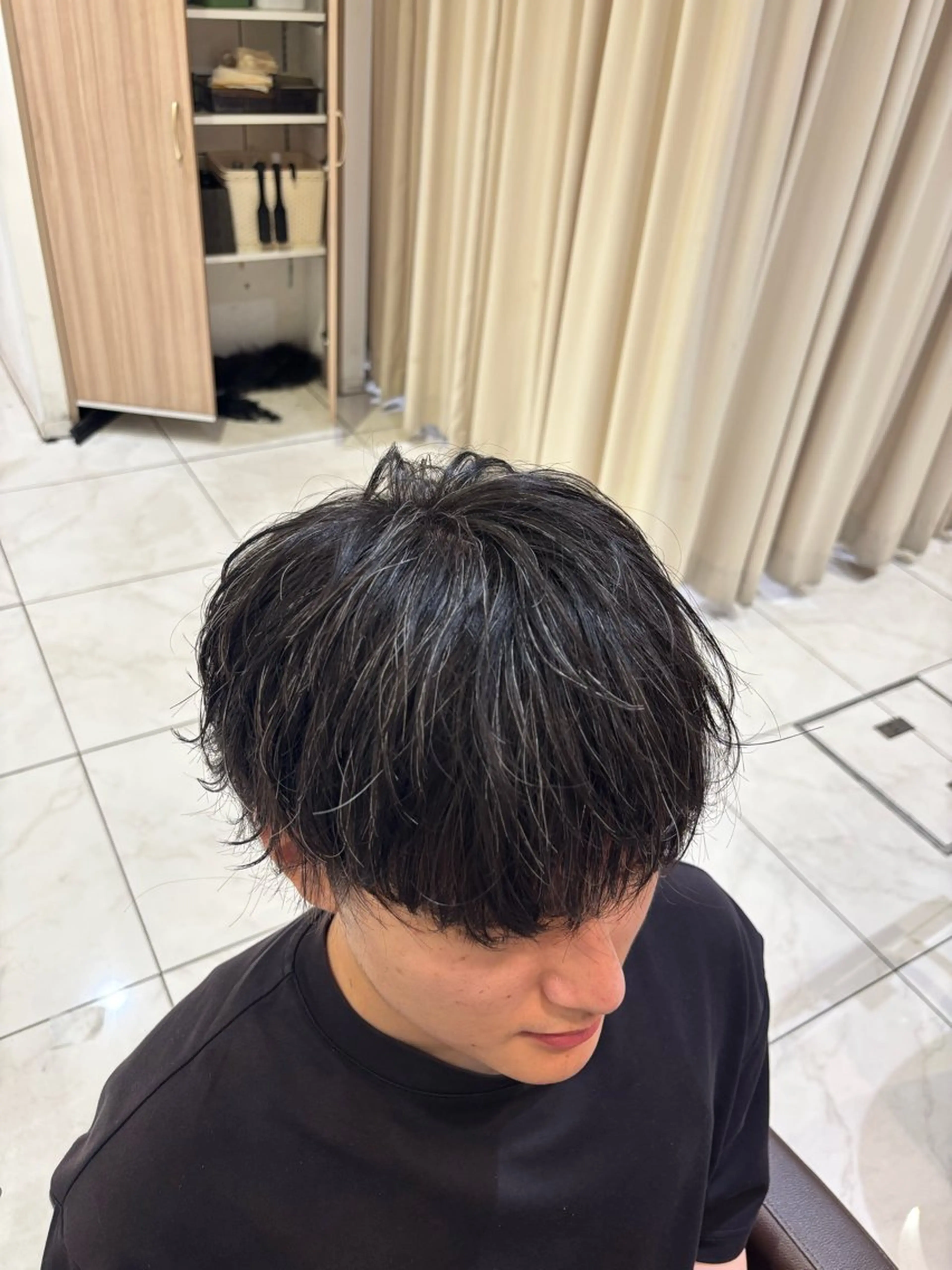 パーマ メンズ メンズパーマ カット パーマ メンズ／パーマ 山本侑平のヘアスタイル