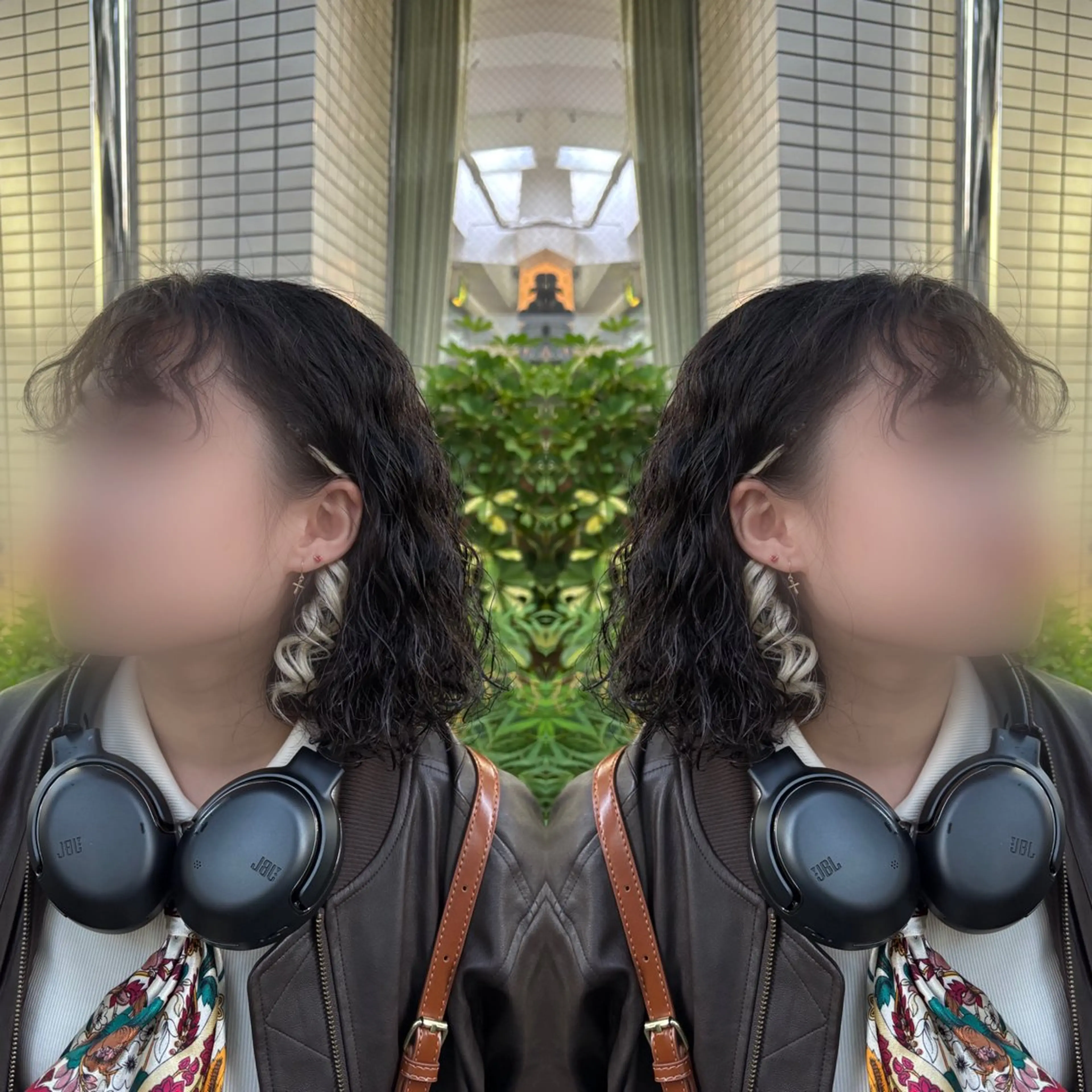 ショート パーマ エクステ ☻モエカ/ハイトーン アレンジ☻のヘアスタイル