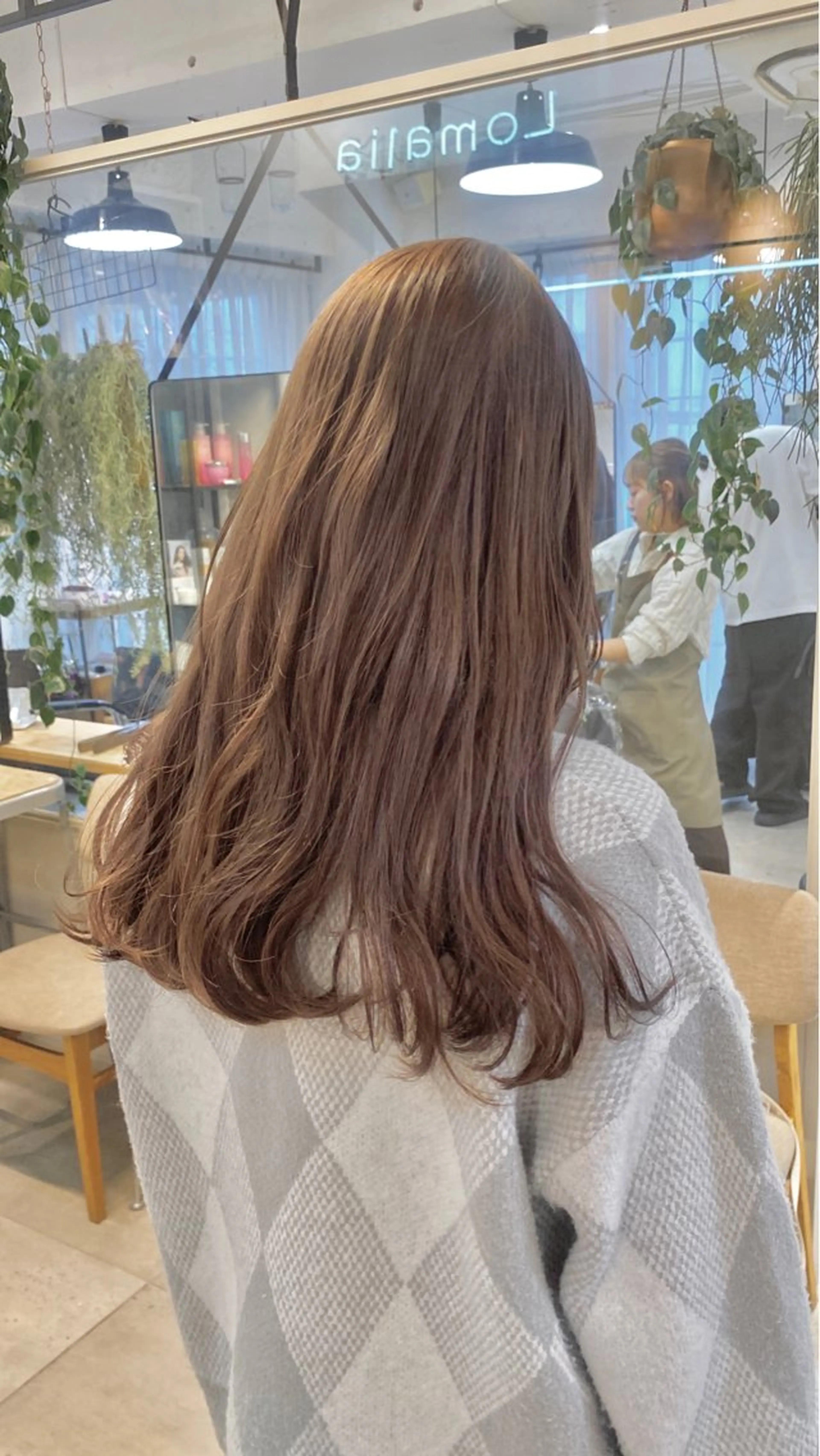 ロング カラー ヘアカラー トリートメント noa/ 渋谷のヘアスタイル