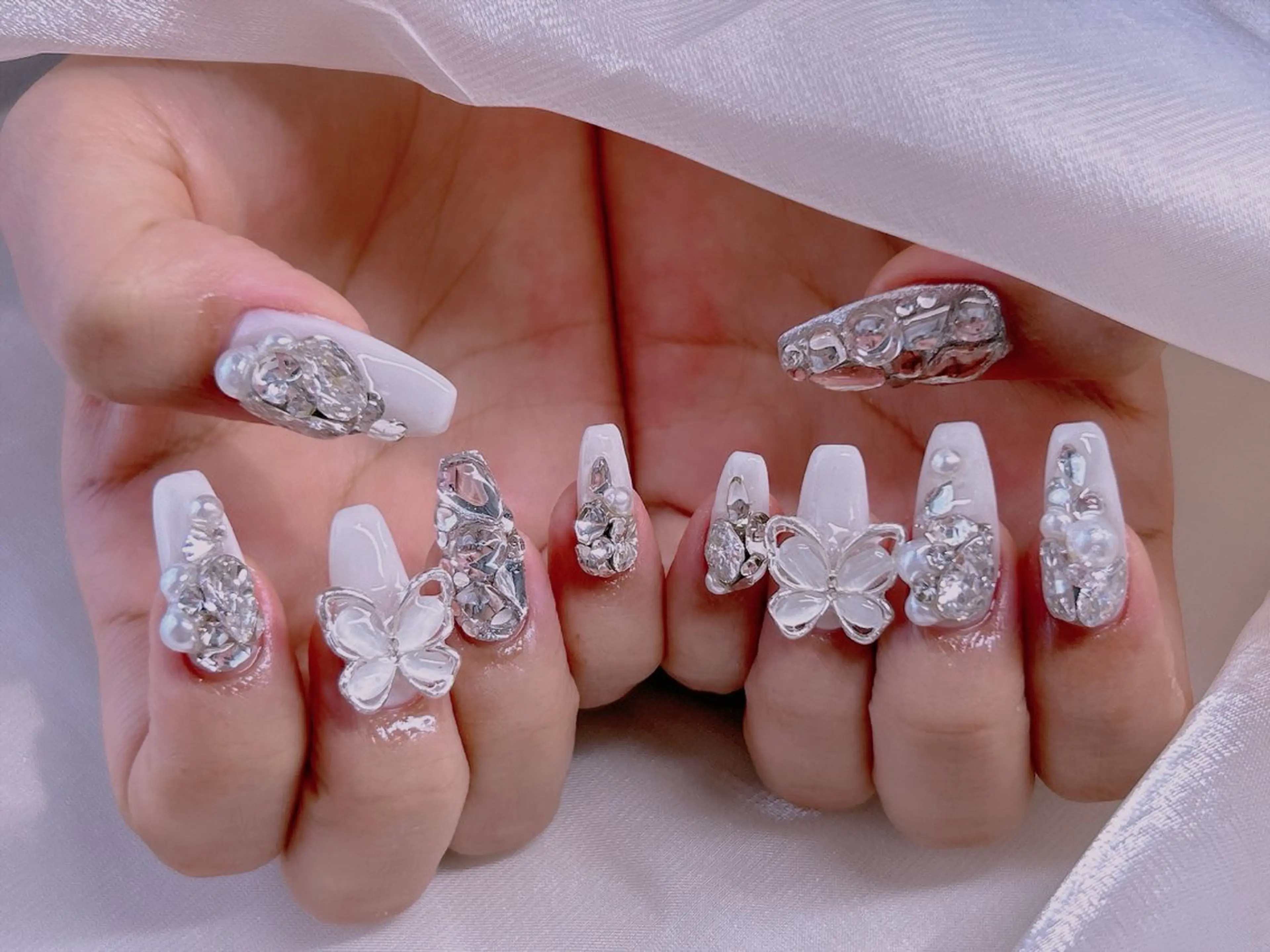 ネイル 長さだし専門店 M2 rikaのネイルデザイン