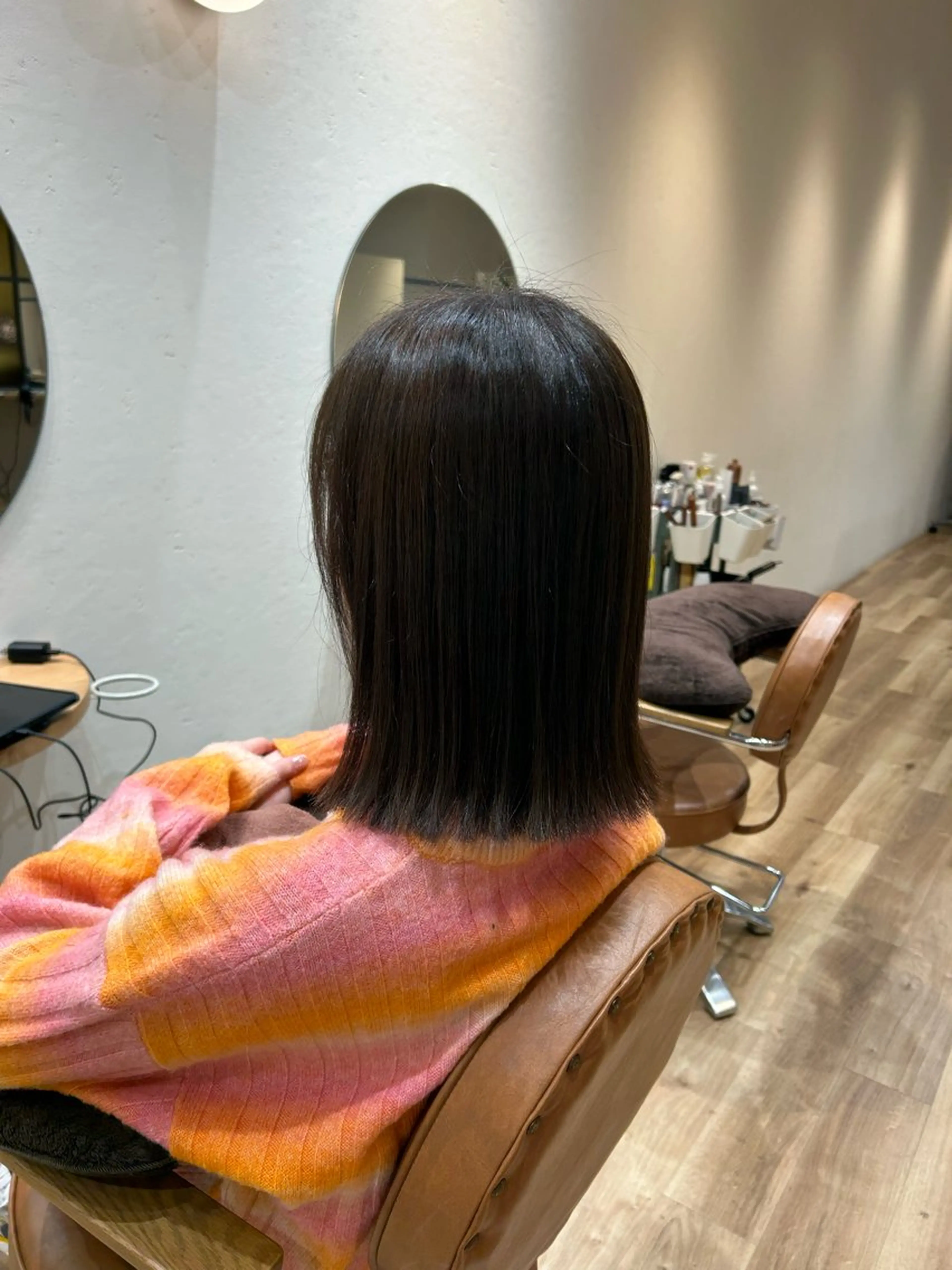 ミディアム 宮本 季奈のヘアスタイル