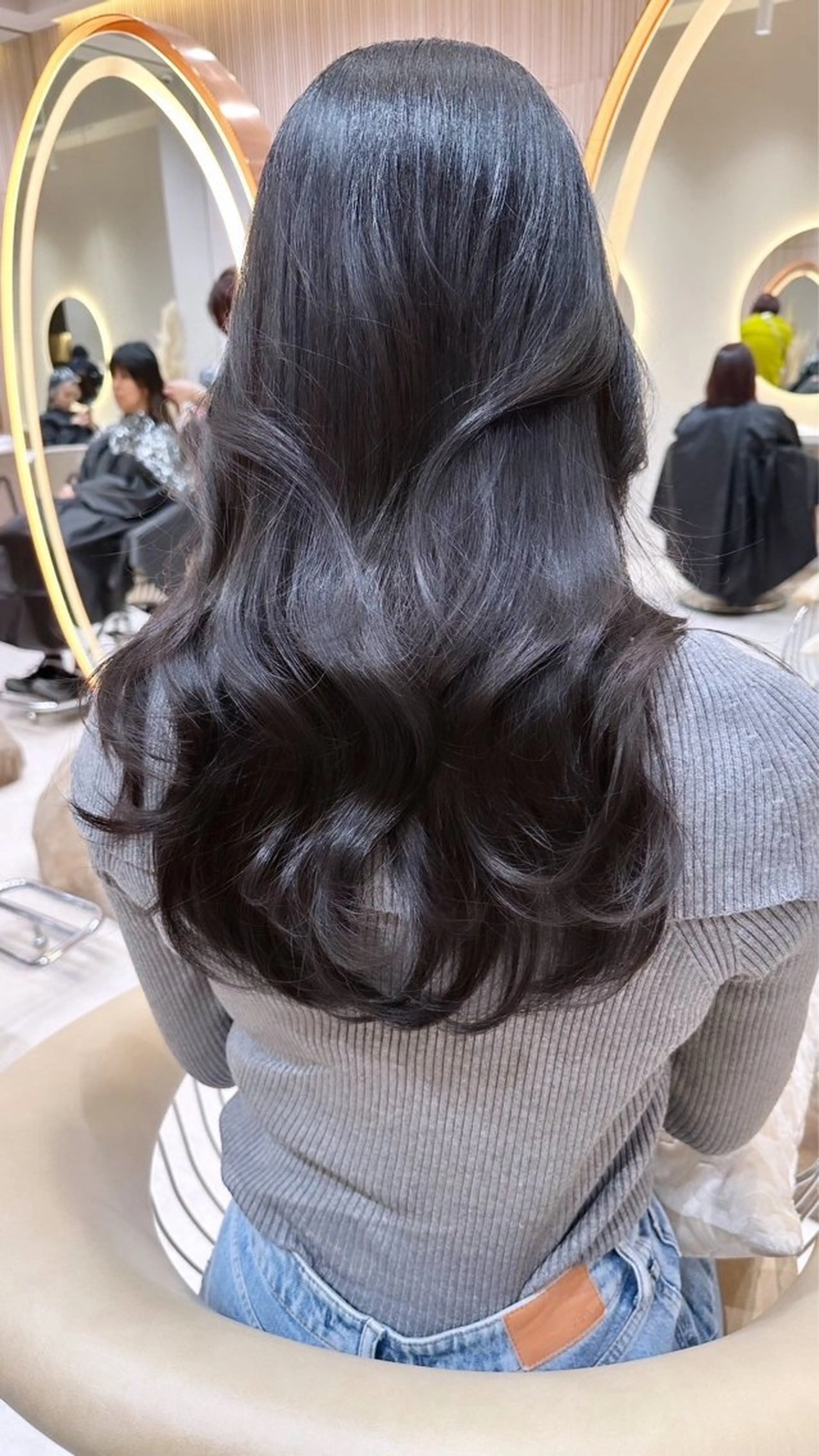 ロング カット ヘアカラー トリートメント 🩵縮毛矯正・ボブ 岩原朋也🩵のヘアスタイル