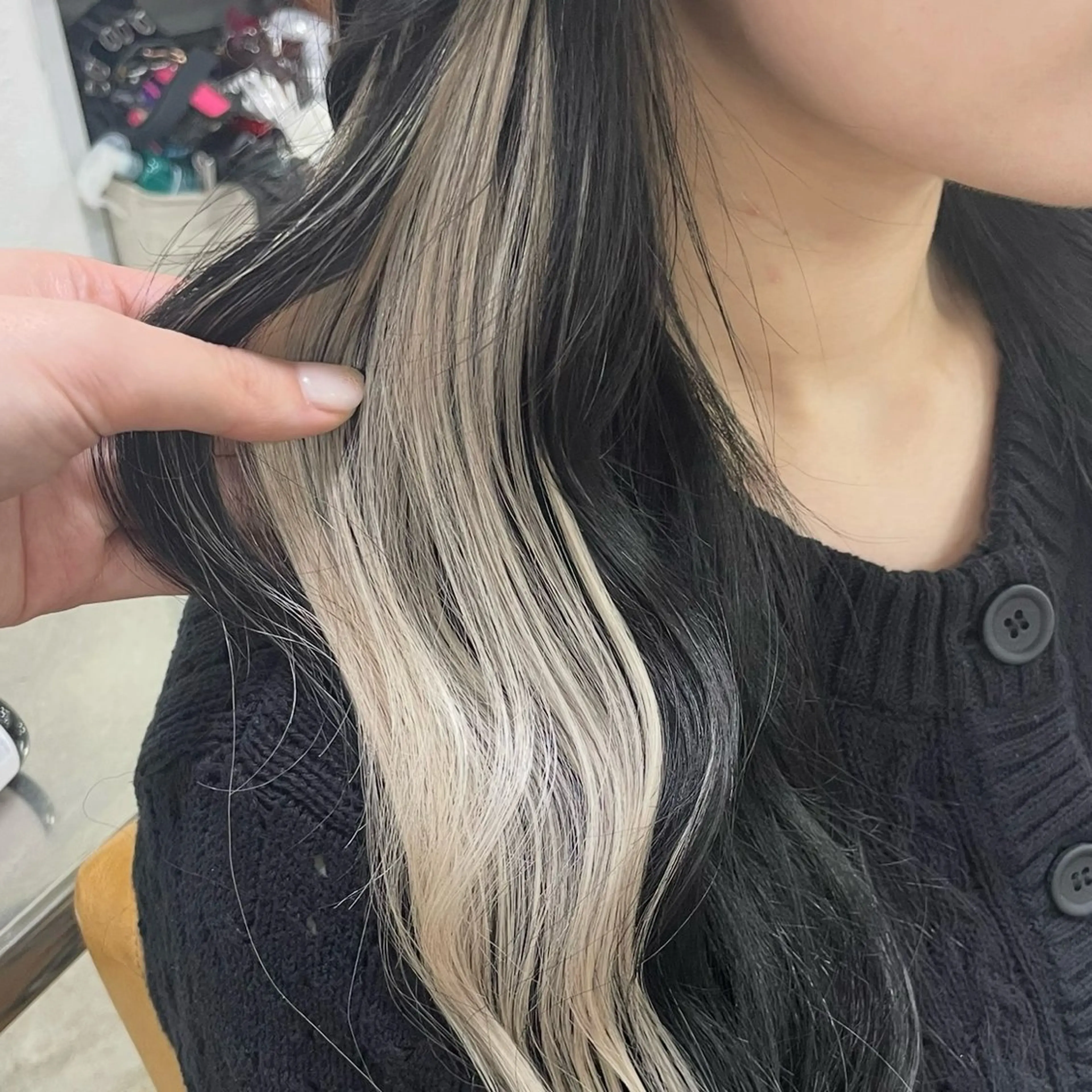 ロング カット エクステ 💝ヘアアレンジ/ダ ブルカラー💝みさきのヘアスタイル