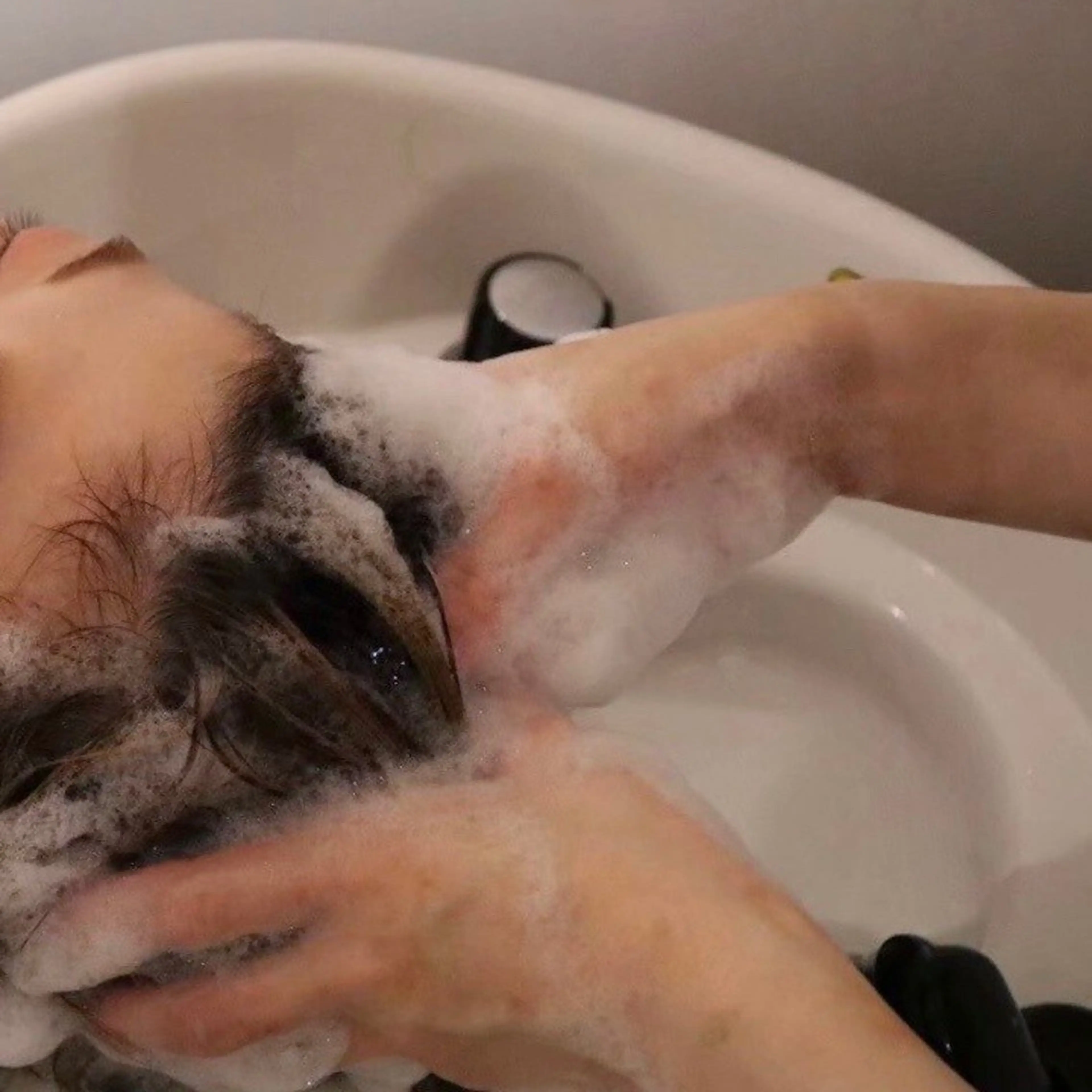 ボブパーマ/ボブ/ 咲良のヘアスタイル